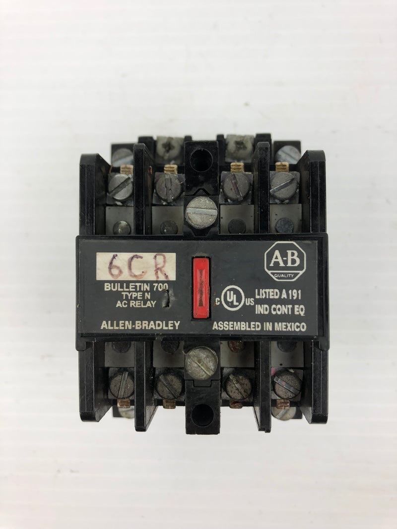 Allen-Bradley 700-N400A1 A/C Relay Series C