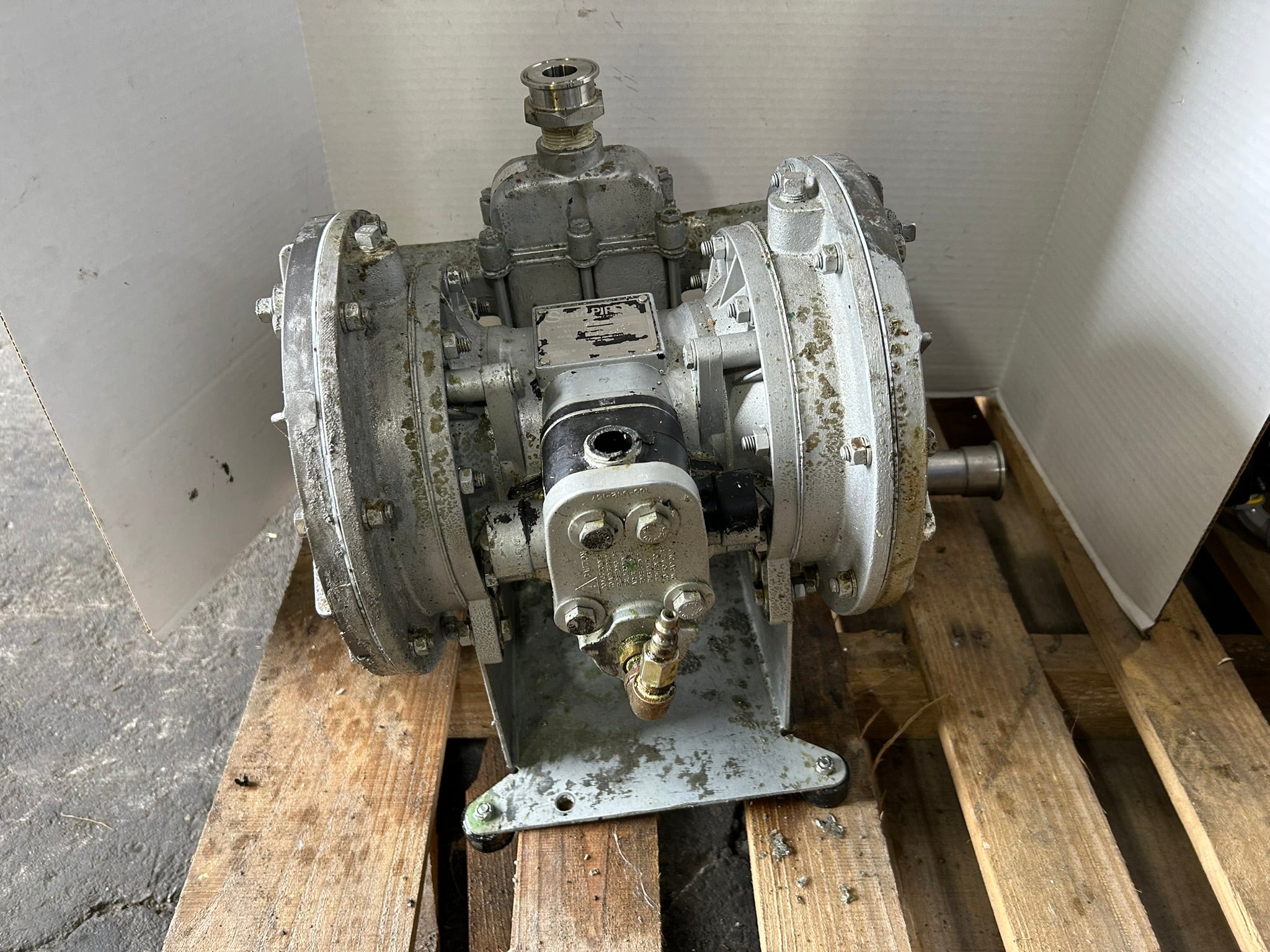 Sandpiper ST1-A Air Powered Double Diaphragm Pump DVG-4-SS Warren Rupp