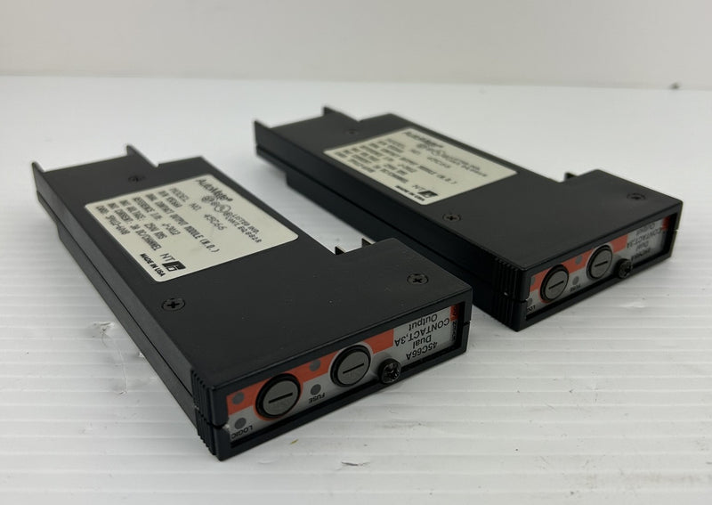 Reliance Electric 45C66A AutoMate Dual Contact Output Module 45C66 - Lot of 2