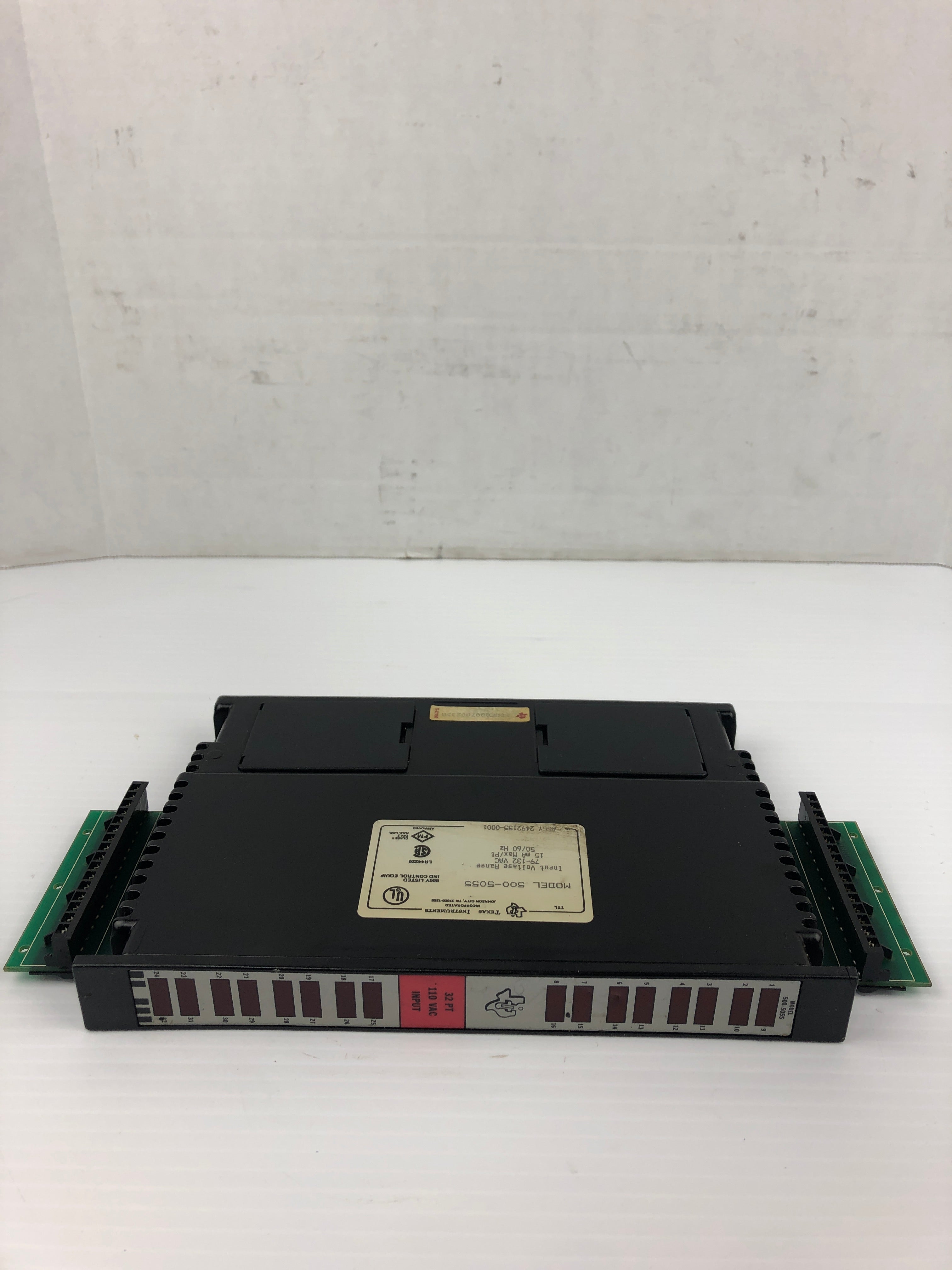 Texas Instruments 500-5055 Input Module 79-132VAC 15mA 32PT 50/60Hz 2492155-0001