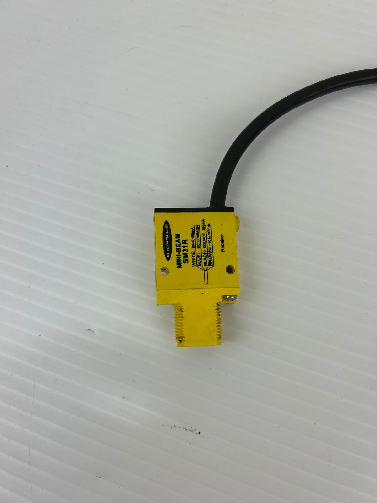 Banner Mini-Beam SM31R Photoelectric Sensor Receiver 10-30V DC Industrial
