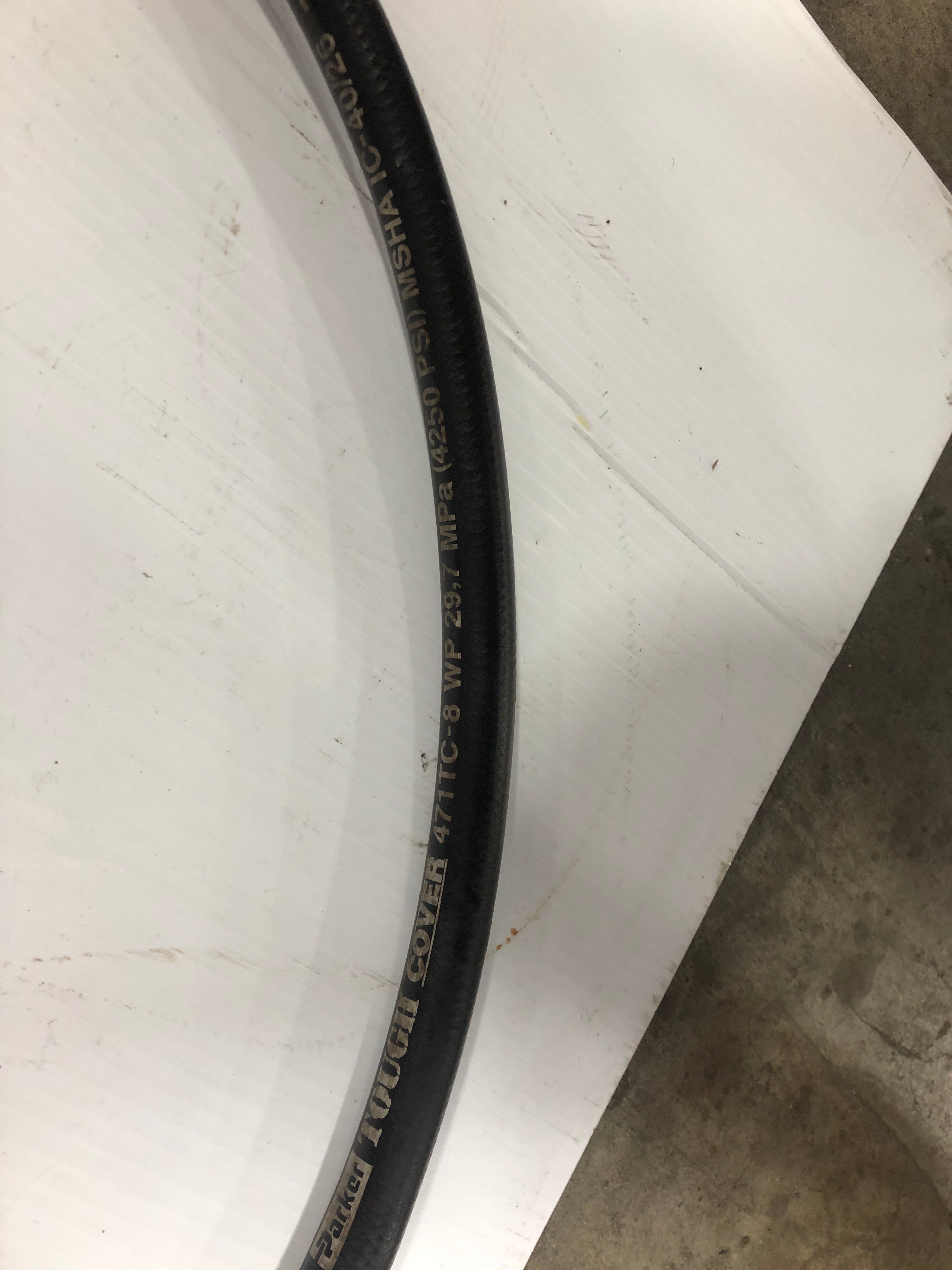 Parker 471TC-8 Tough Cover Hydraulic Hose 79"