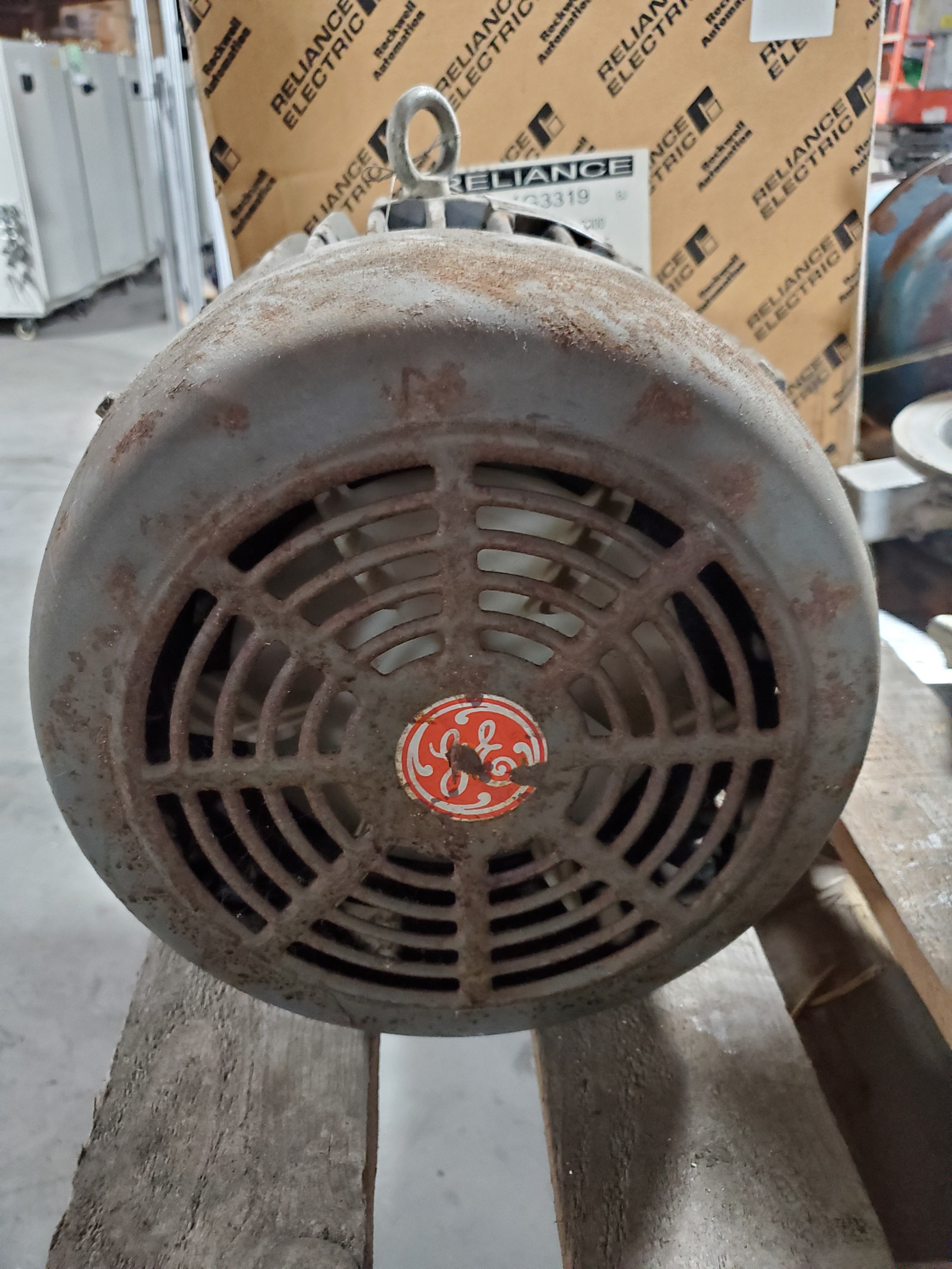 General Electric Motor 5K213BC105A 7.5HP 3 Phase 3470 RPM