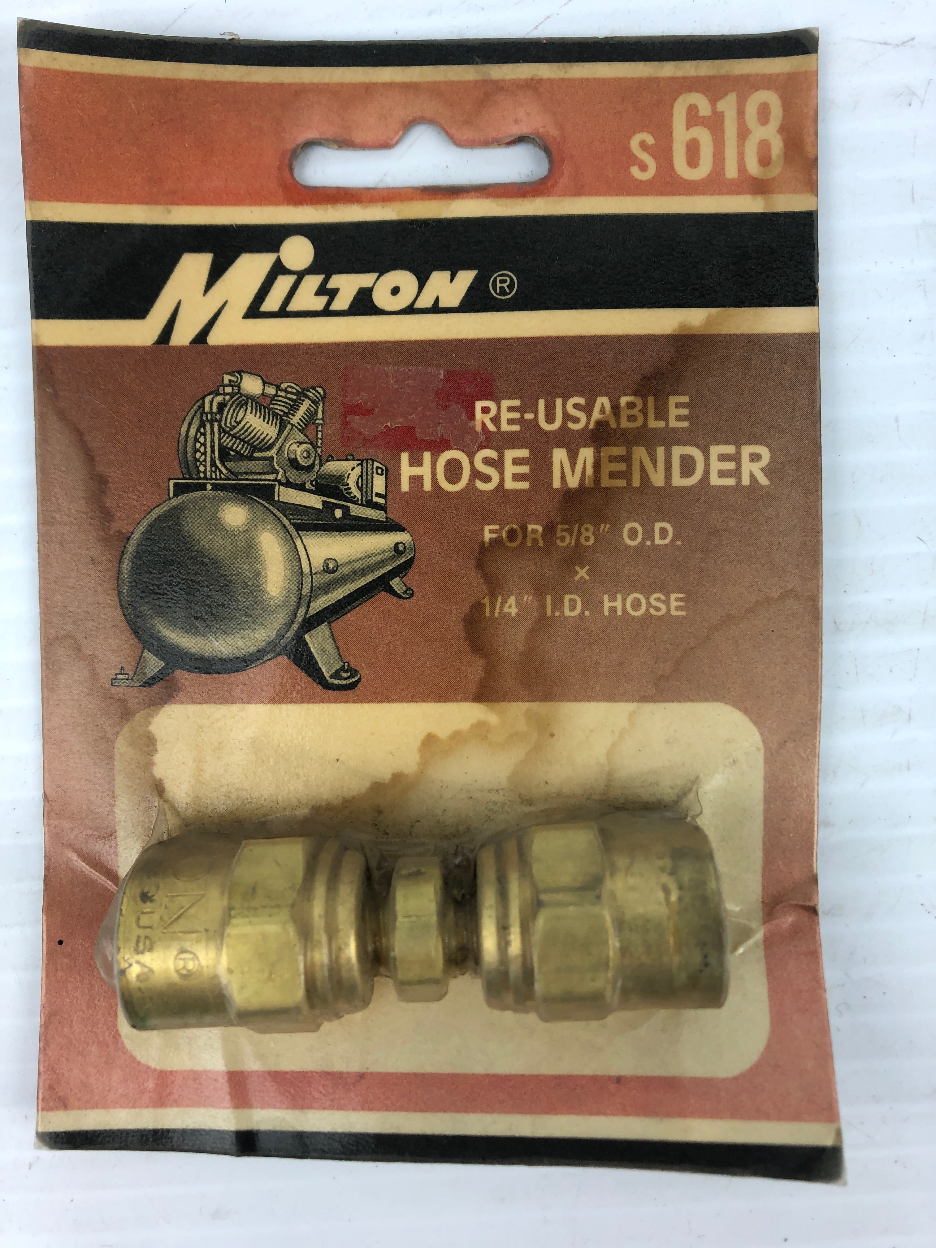 Milton s618 Reusable Hose Mender - Lot of 4
