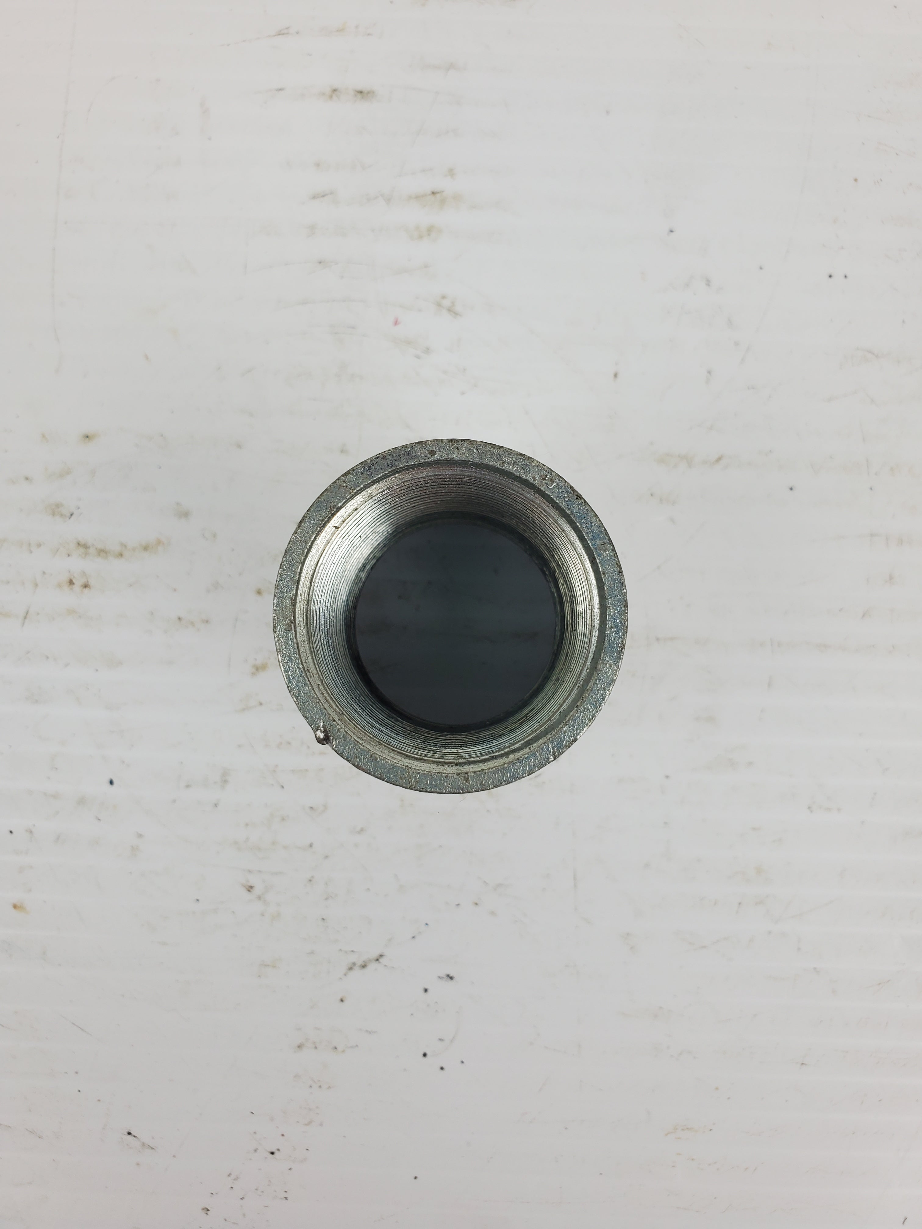 1" Galvanized Coupling 2" Long One-Piece Threaded Rigid 1.5" OD