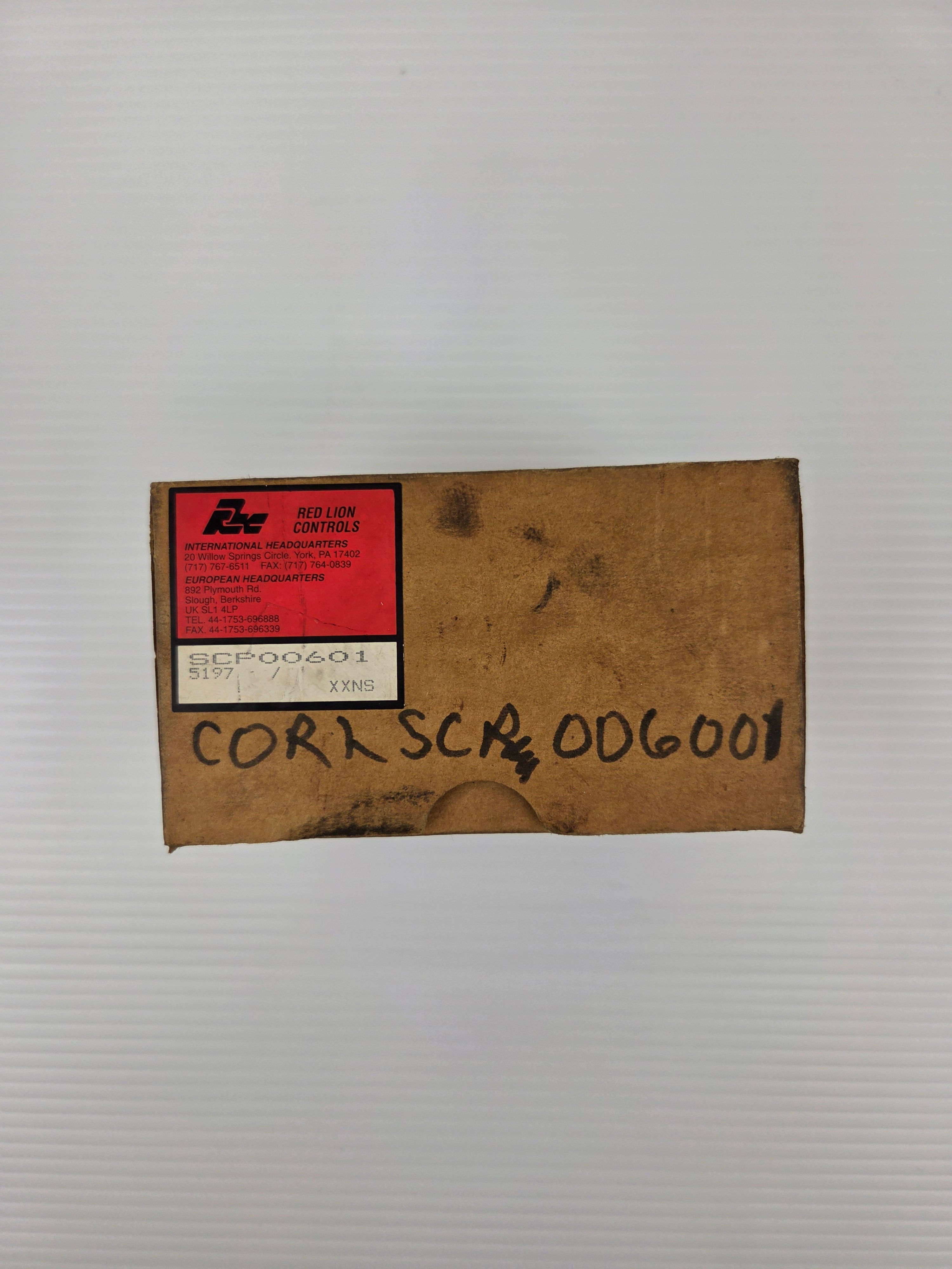Red Lion Controls SCP00601 Counter 100 Khz Presettable Model SCP