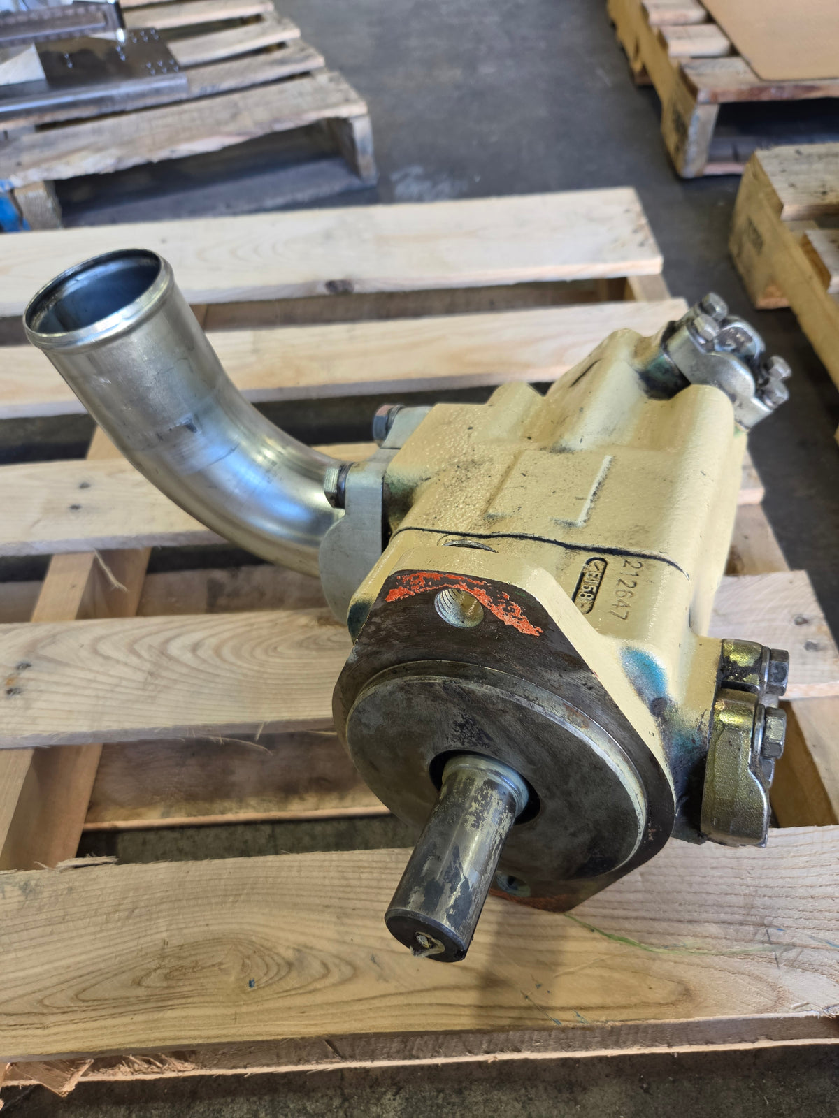 Vickers 3525VQ38A21-1BA20 Double Hydraulic Vane Pump 38/21 GPM Eaton 18G08G0297