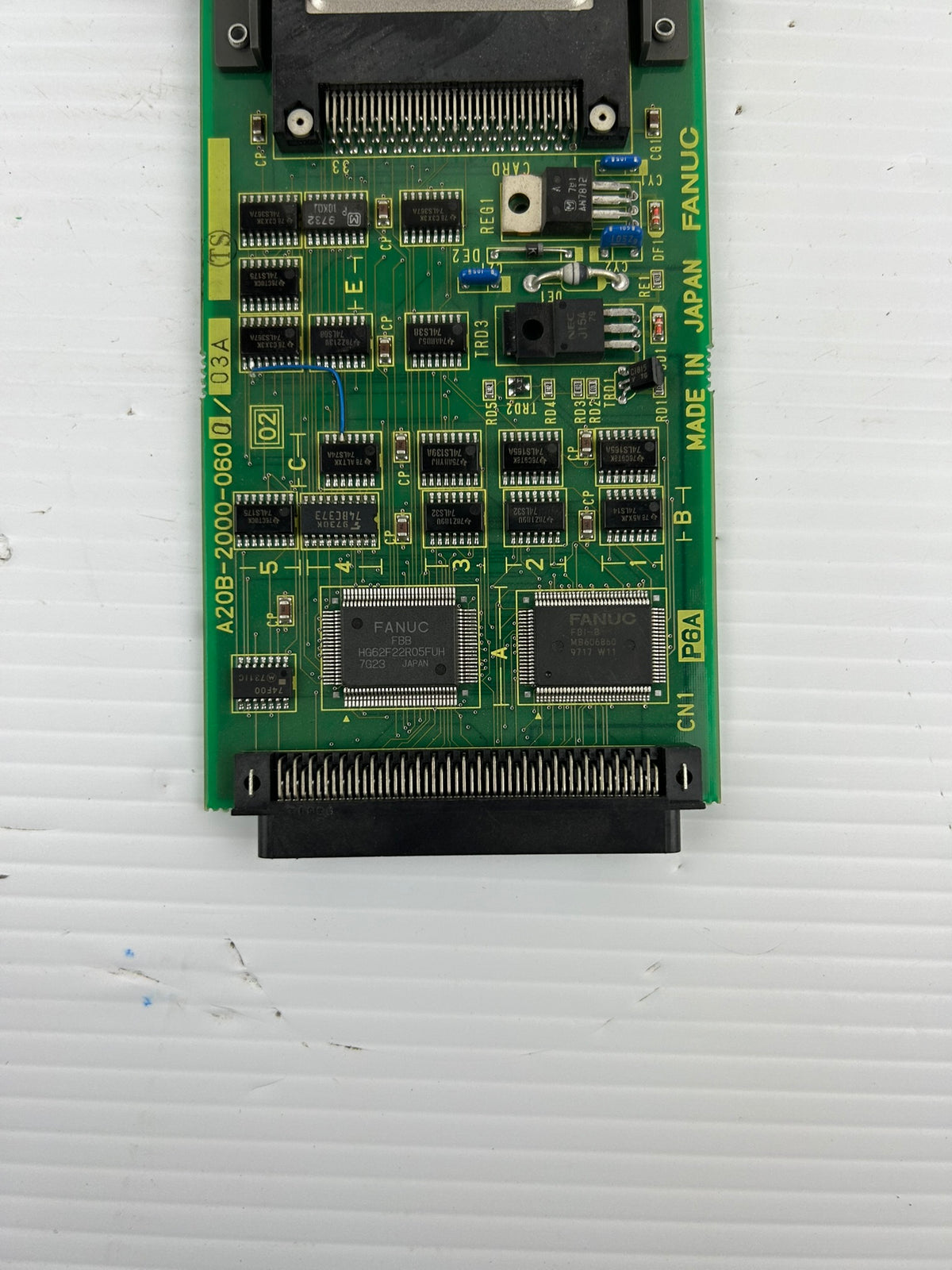 Fanuc A20B-2000-0600/03A RJ2 Robot Controller Memory Card Adapter PCB