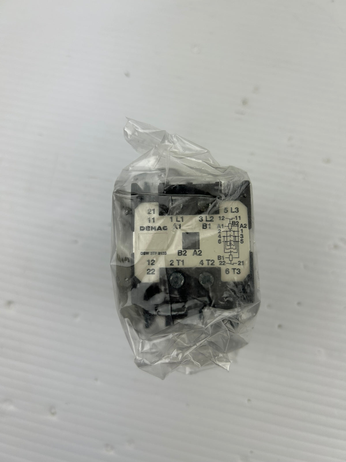 Demag DSW3TF8133 Crane Motor Contactor 20A 600V AC-1 4 Pole Industrial
