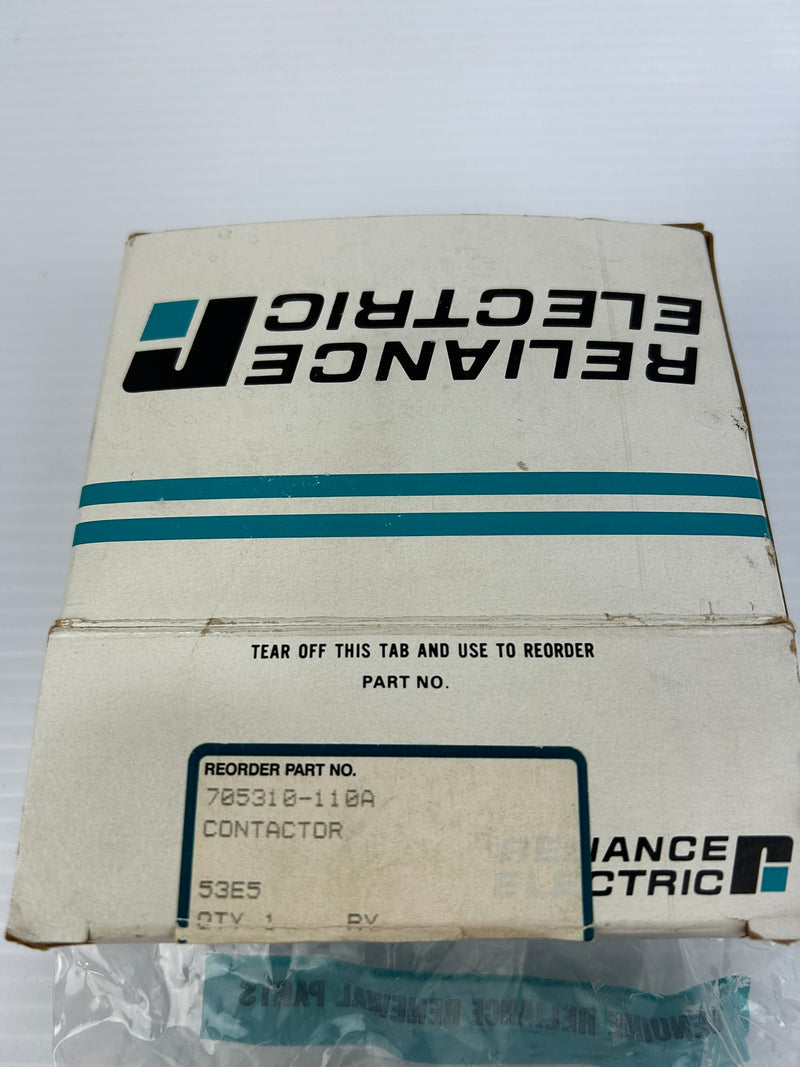 Reliance Electric ABB 705310-110A Contactor 705310110A BHD30C-1