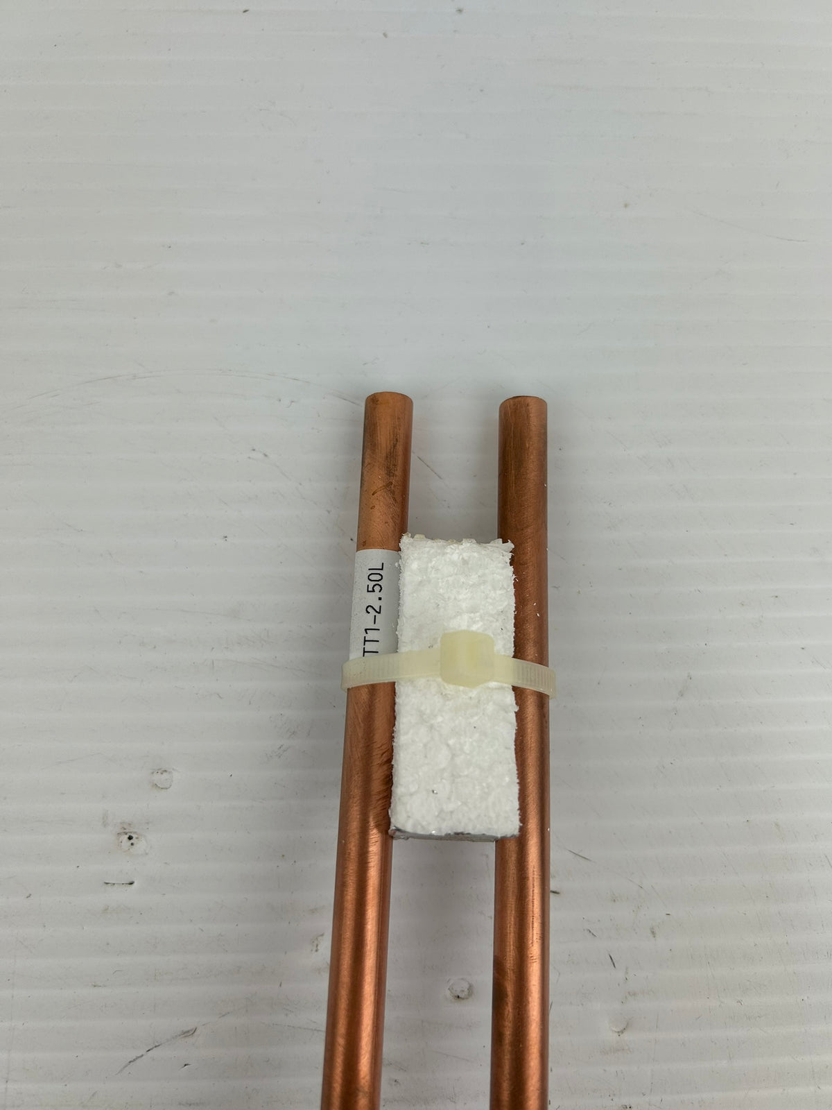 High Frequency Copper Tube Induction Heating Coil for Welding TT1-2.50L Orange