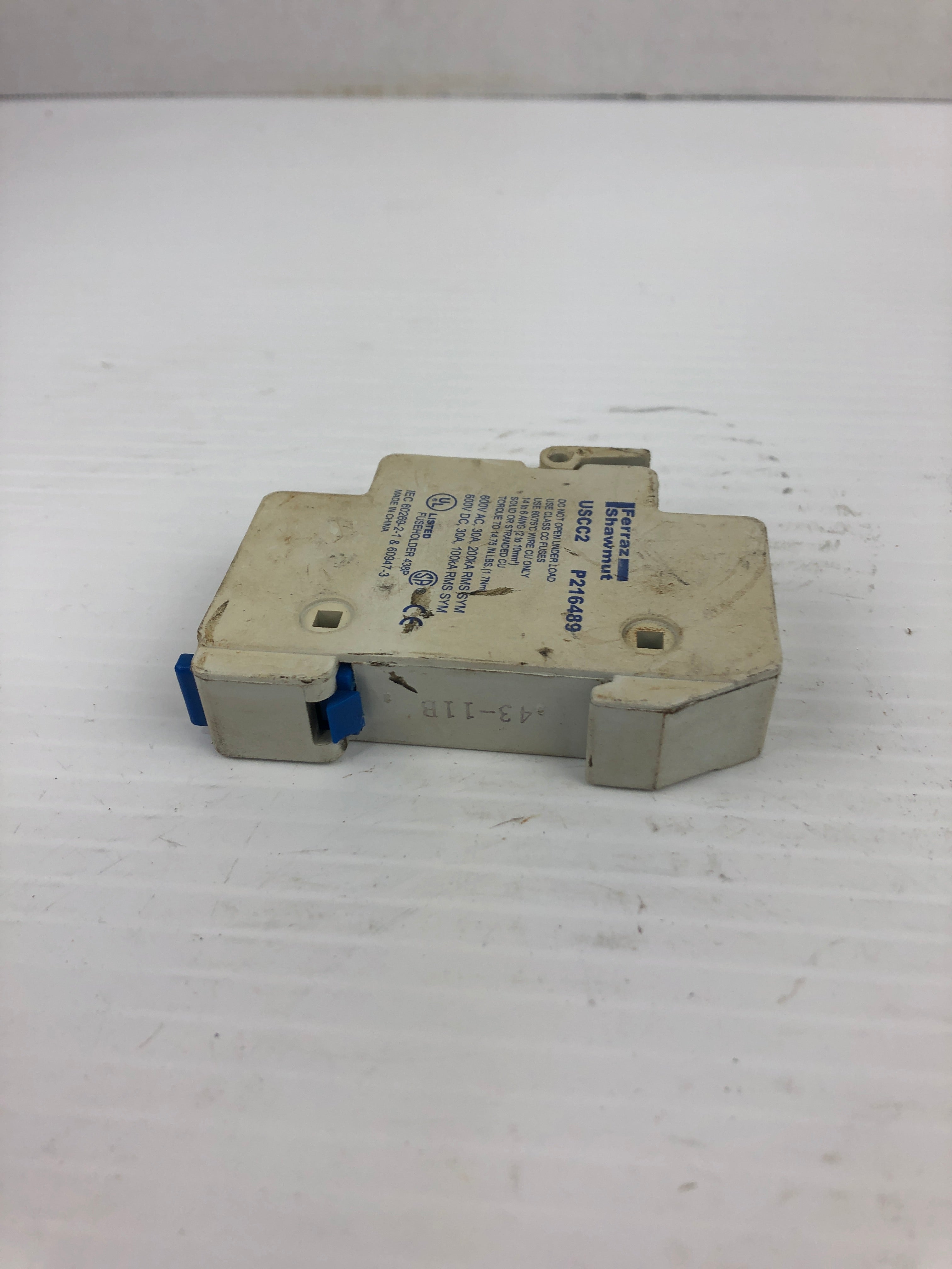 Ferraz Shawmut USCC2 Ultrasafe Single Pole Fuse Holder P216489