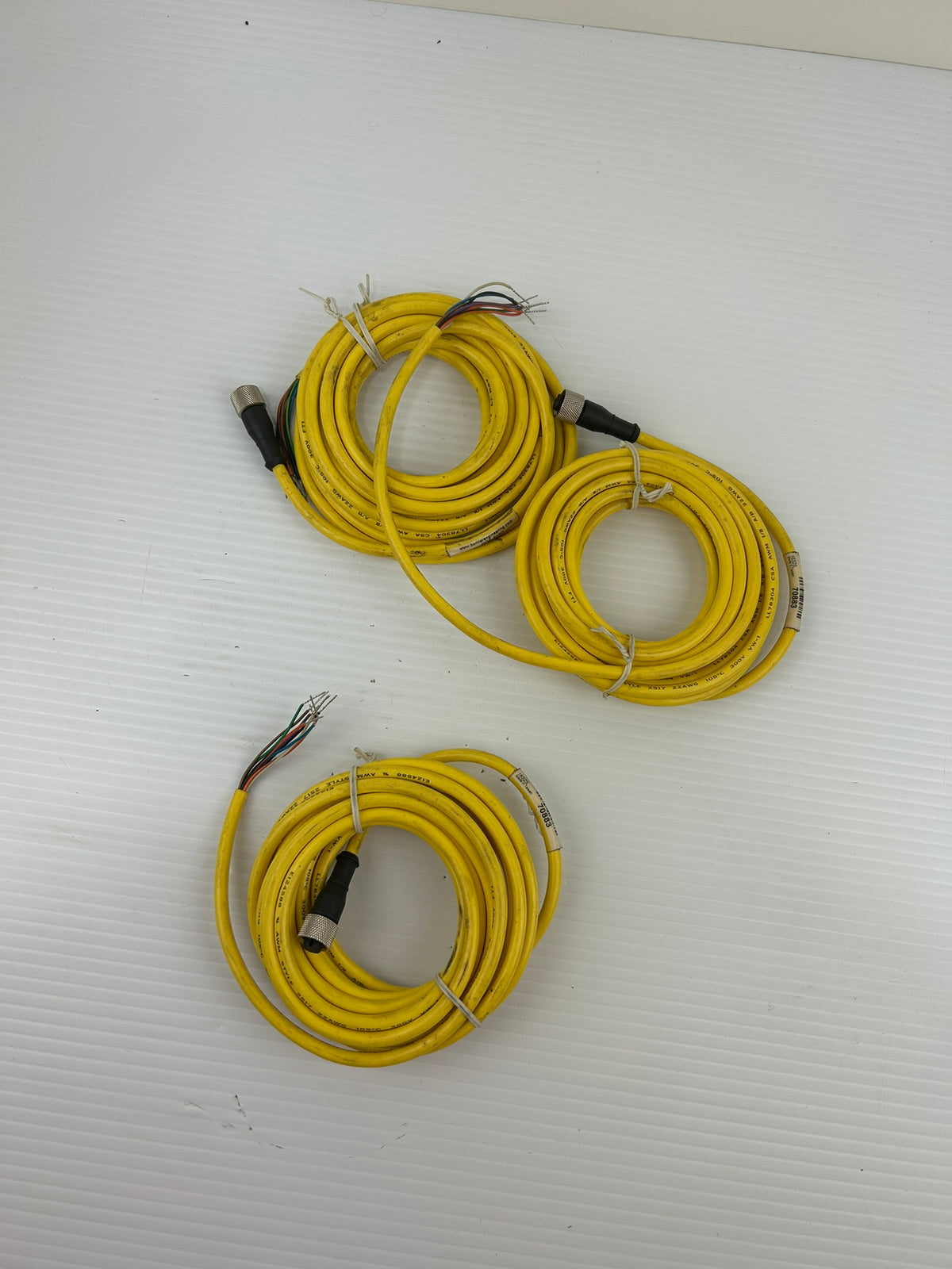 Banner QDE-815D Encoder Cable 70883 - Lot of 3 Cables