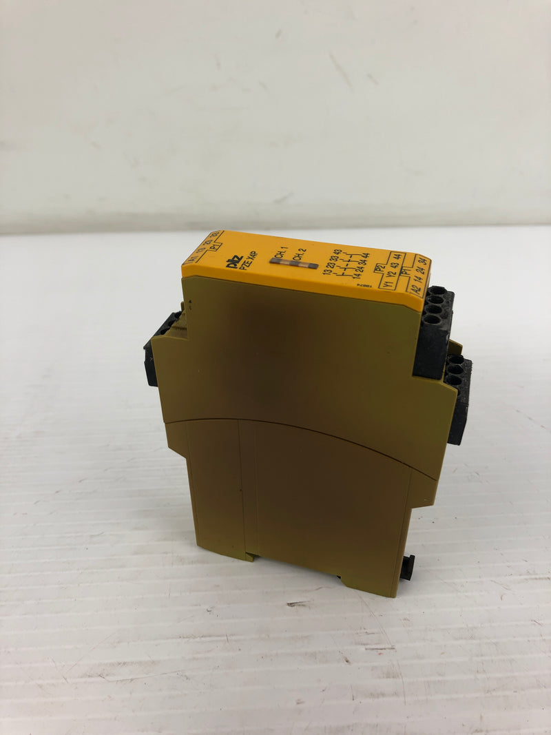 Pilz PZE X4P Safety Relay 24VDC 4n/o