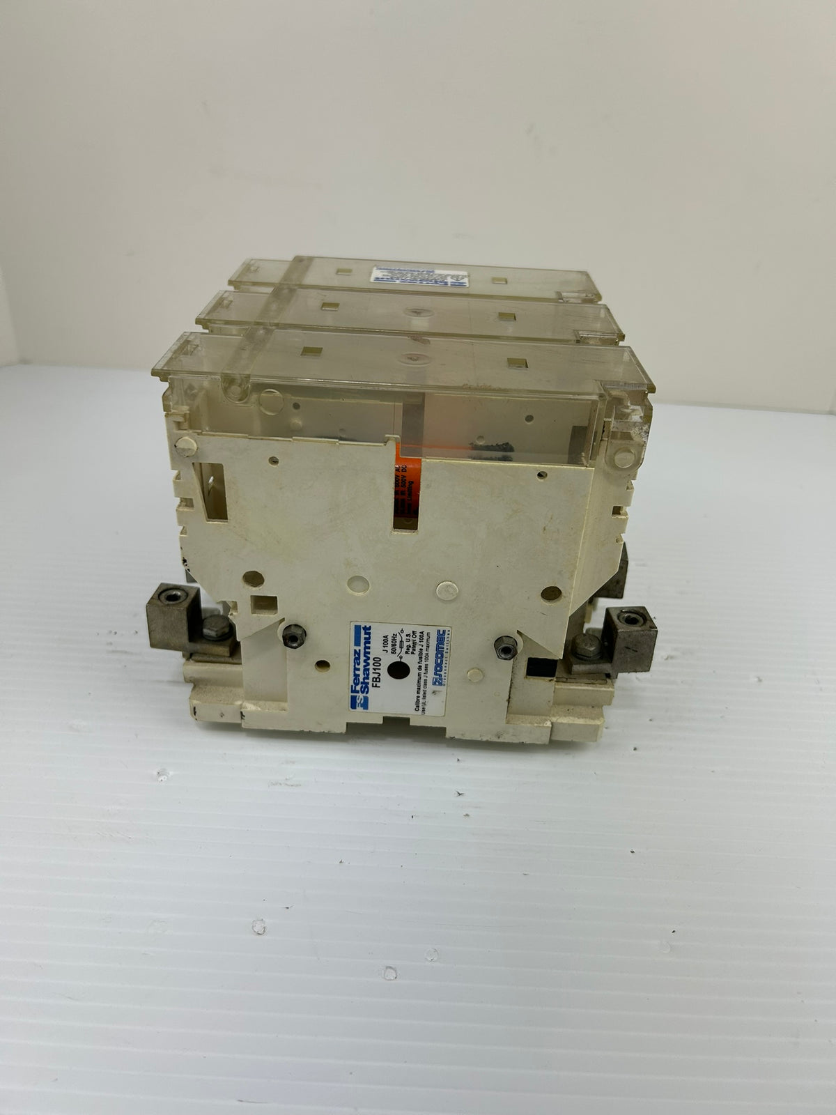 Ferraz Shawmut FUSERBLOC J 100A FBJ100 3-Pole Fuse Holder Switch