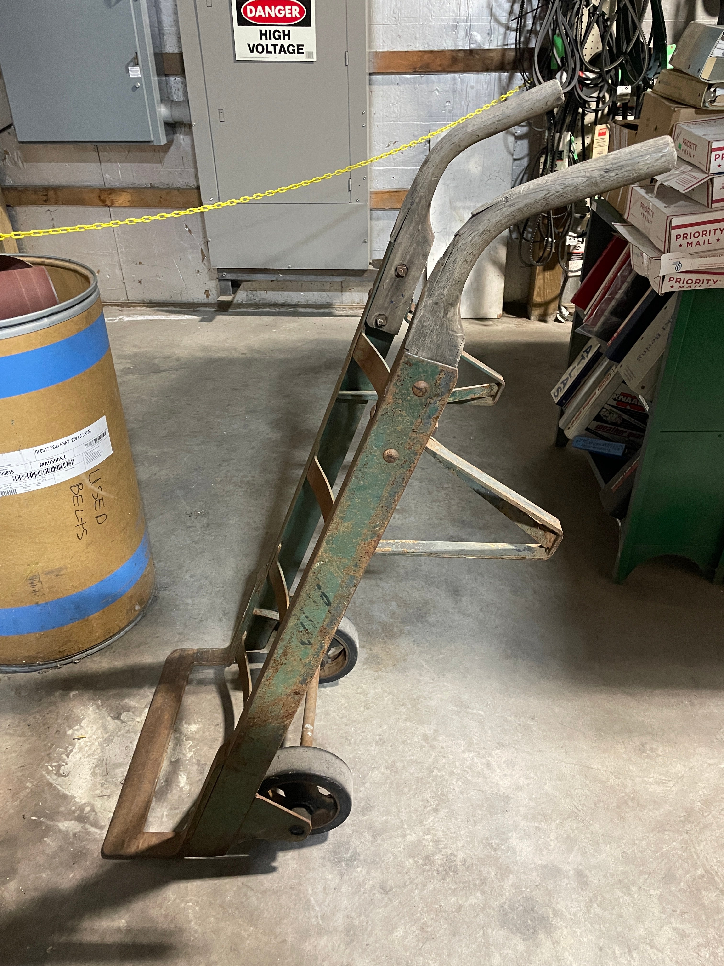 Fairbanks Barrel Hand Truck Dolly Drum Mover Industrial Heavy Duty Cart