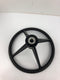 HD-001 Plastic Lawn Mower Steering Wheel 12-1/2" Diameter