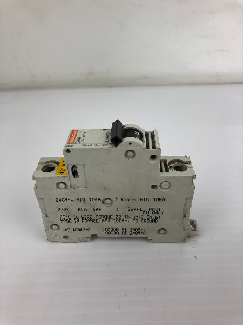 Merlin Gerin C6A Circuit Breaker Multi9 C60 24430