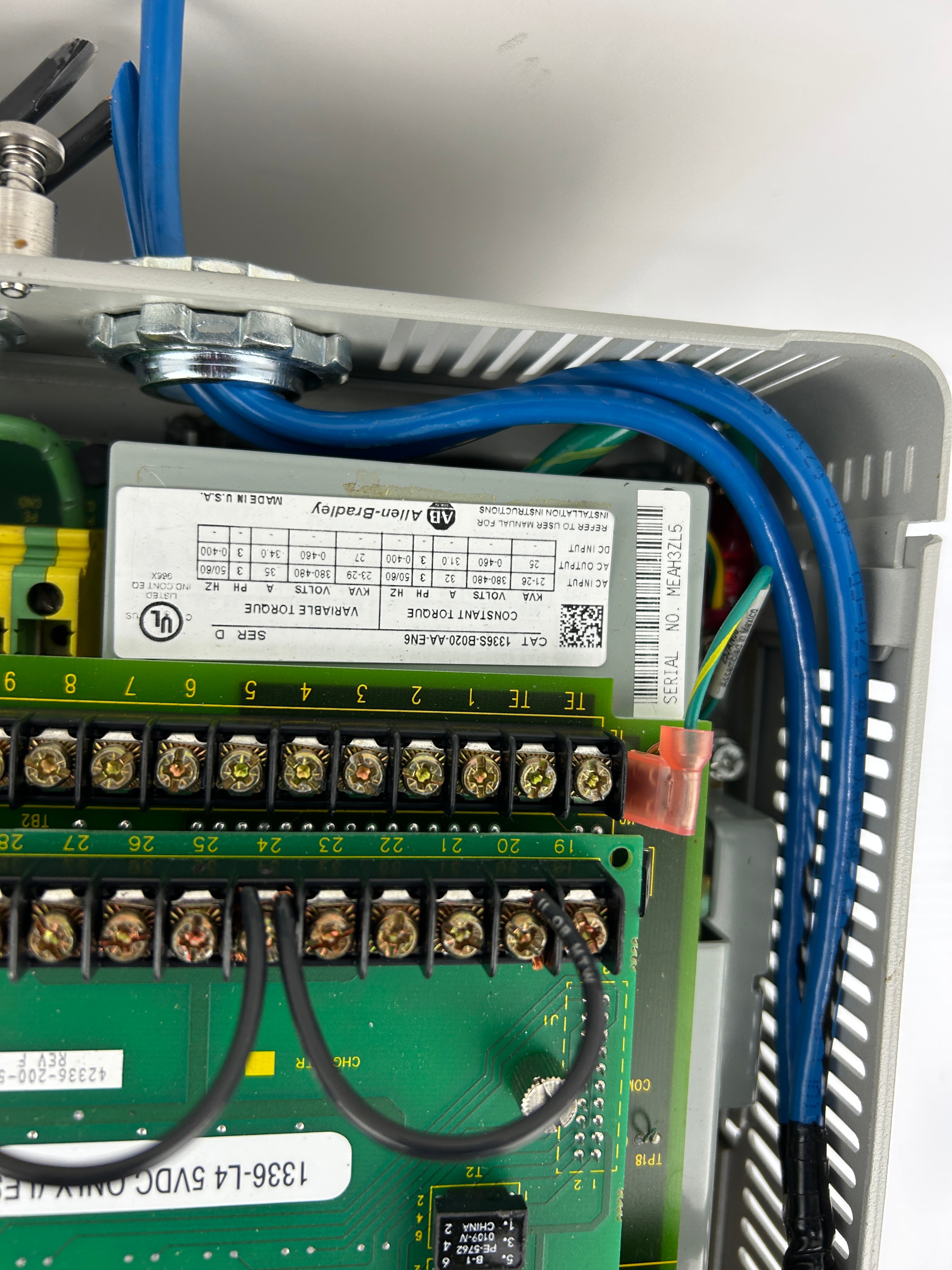 Allen-Bradley 1336S-B020-AA-EN6 Sensorless Vector 1336 Plus Drive Series D 3PH