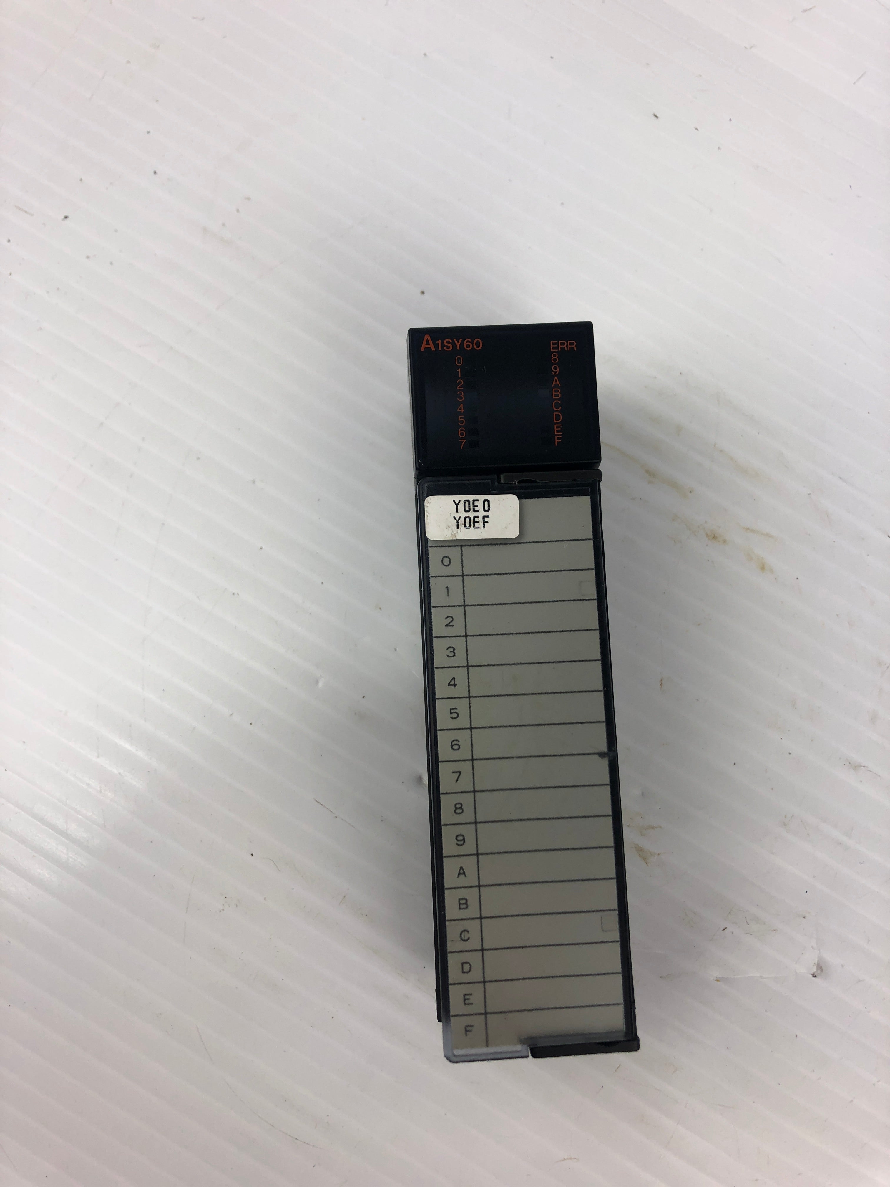 Mitsubishi A1SY60 PLC Output Module Cover