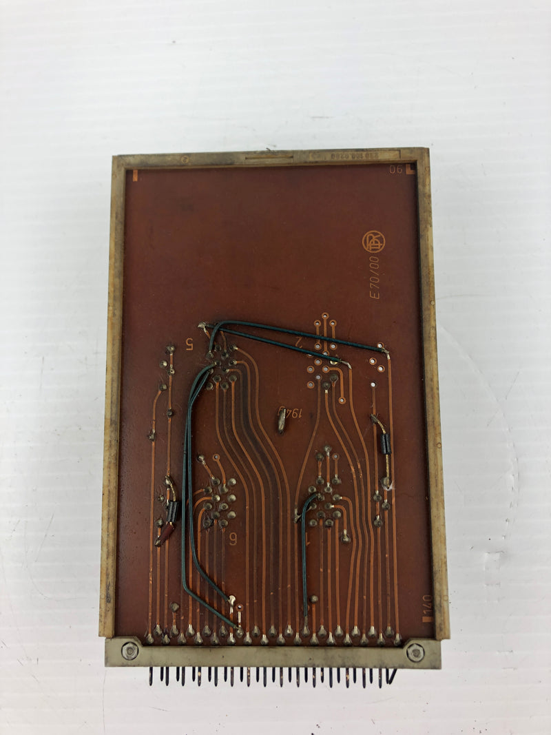 Barmag Electronic E70/00 Circuit Board with 3 Relays