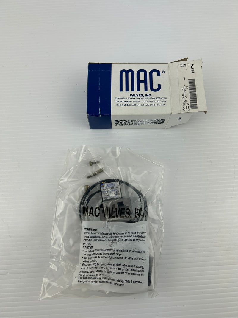 MAC 35A-SAC-DAAA-1MA Solenoid Valve 14874