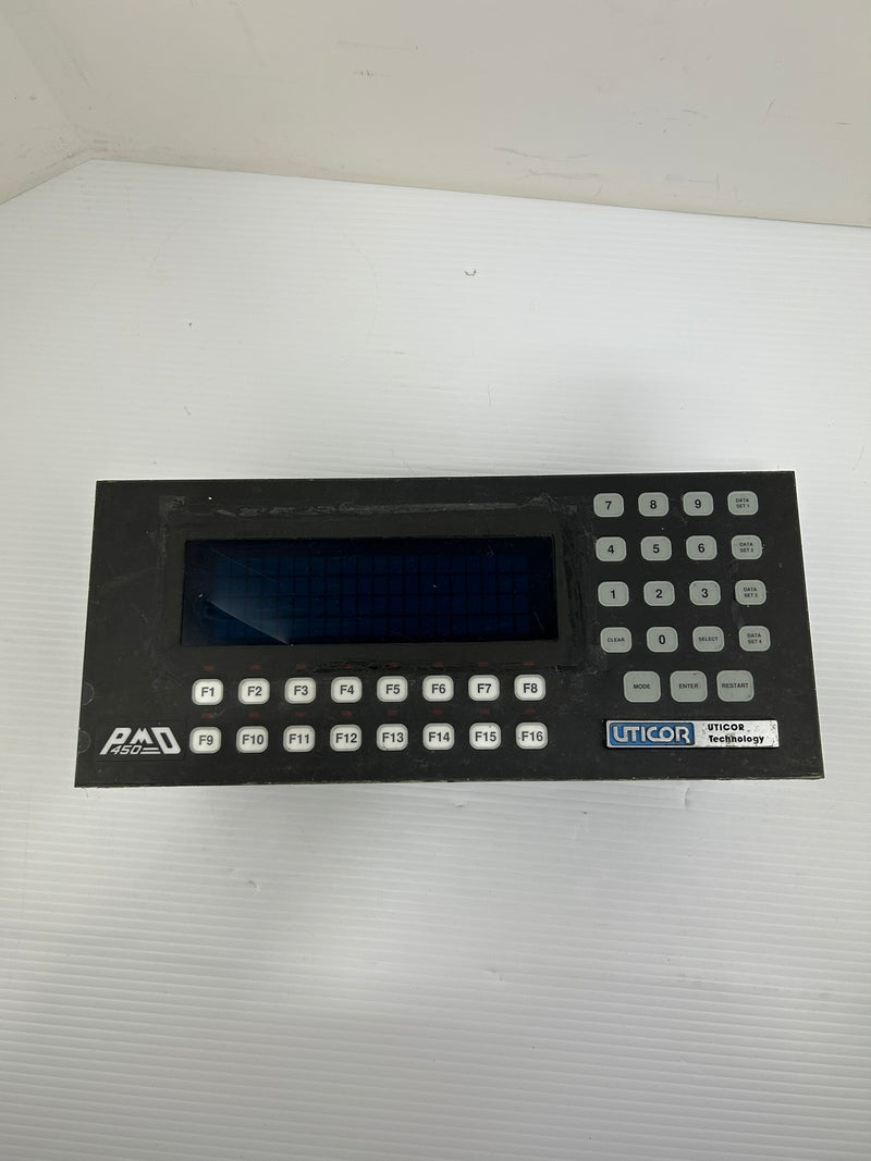 Uticor Technology 76711-16 Programmable Message Display PMD 450 Rev B