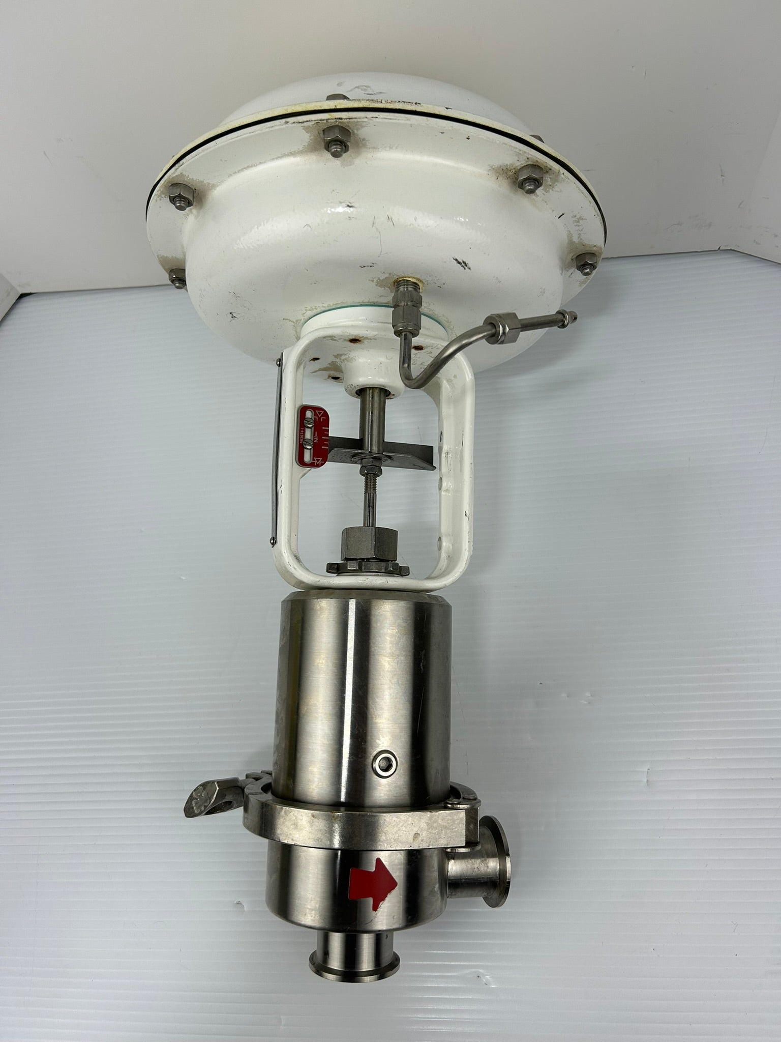 H.D. Baumann 54-84161S Tri-Clamp Sanitary Control Valve 08-17B 5-15PSI