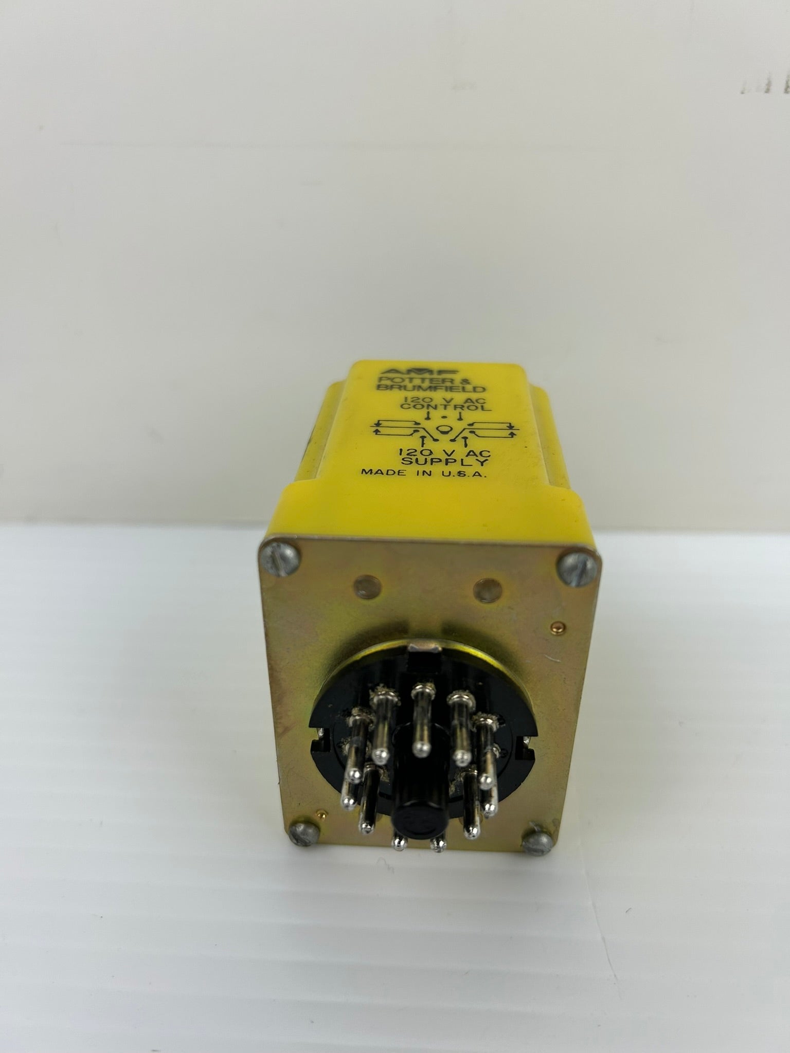 Potter & Brumfield CDB-38-70012 Time Delay Relay 0.6-60Sec 120VAC - Lot of 2