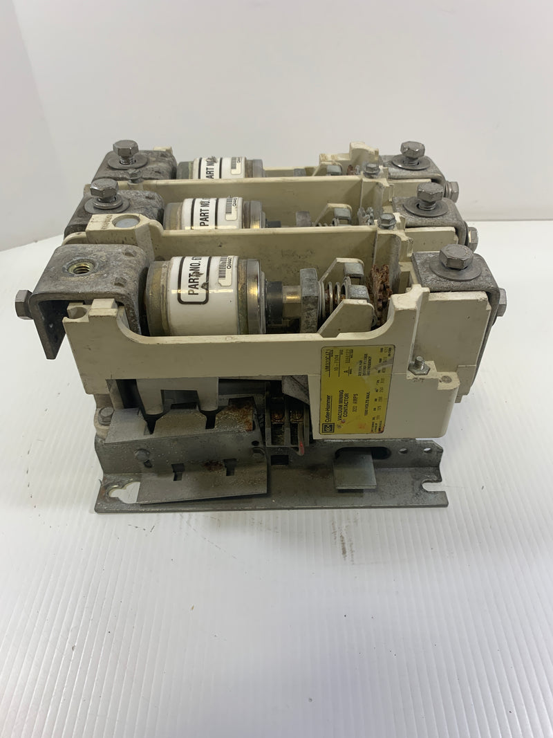 Cutler-Hammer Vacuum Mining Contactor 320 Amps VM320CJZ1 Model A