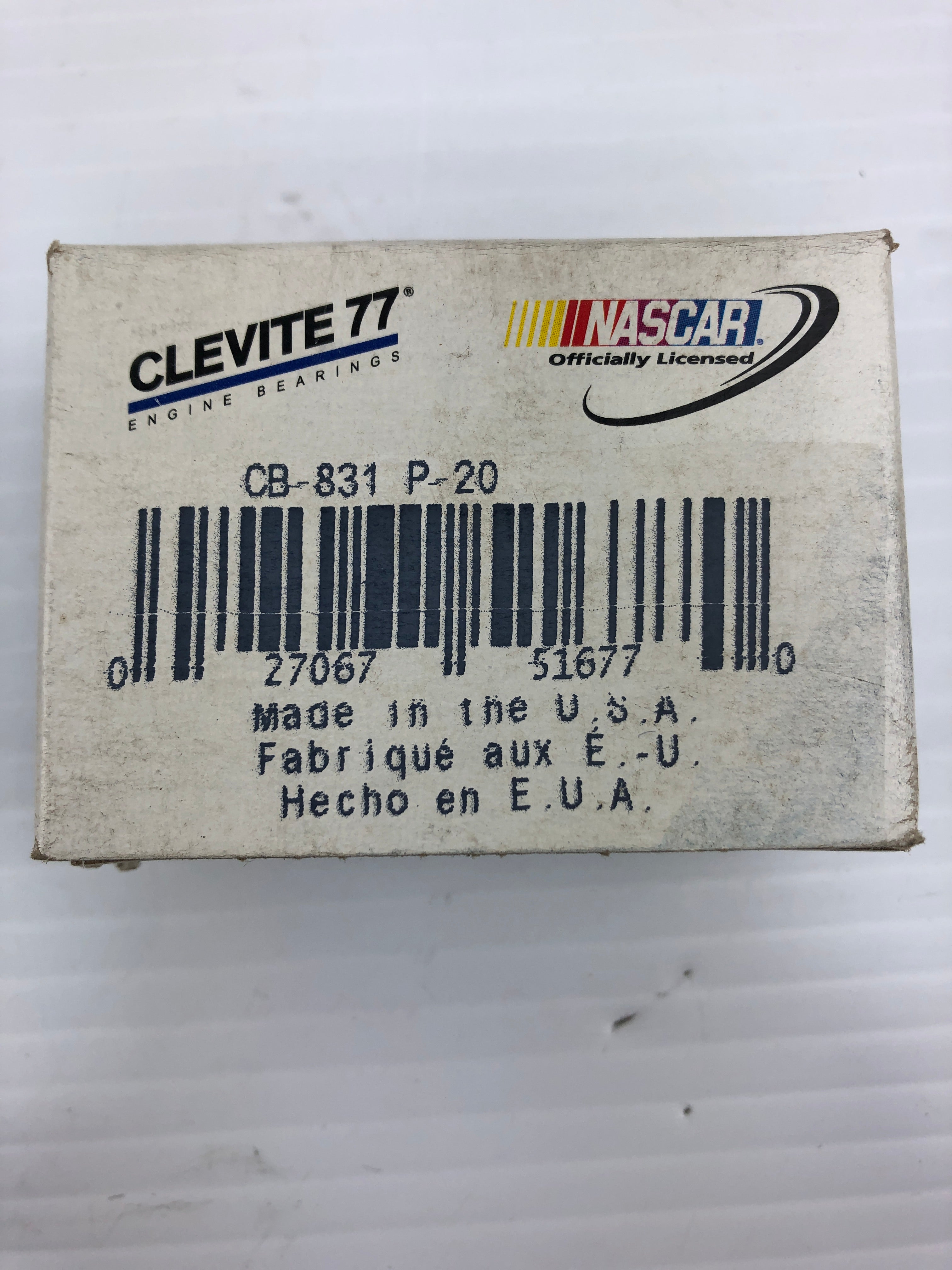 Clevite CB831P20 Engine Connecting Rod Bearing Pair CB-831 P-20