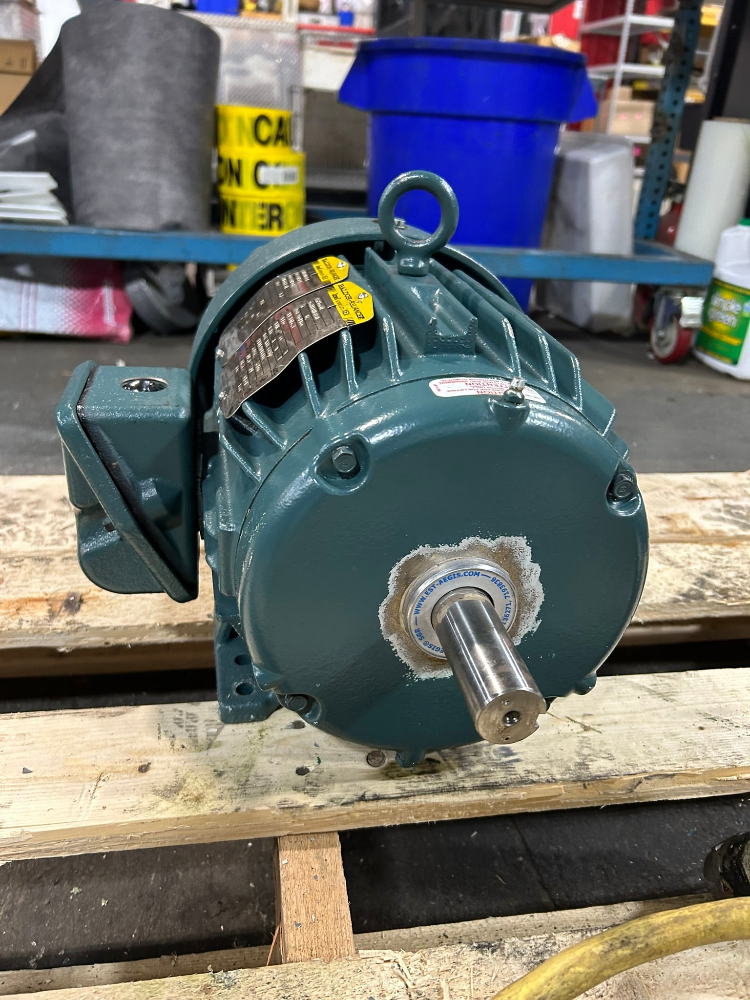 Baldor Reliance ECP3665T AC Motor 5HP 1750 RPM 184T Frame 60 HZ 3PH