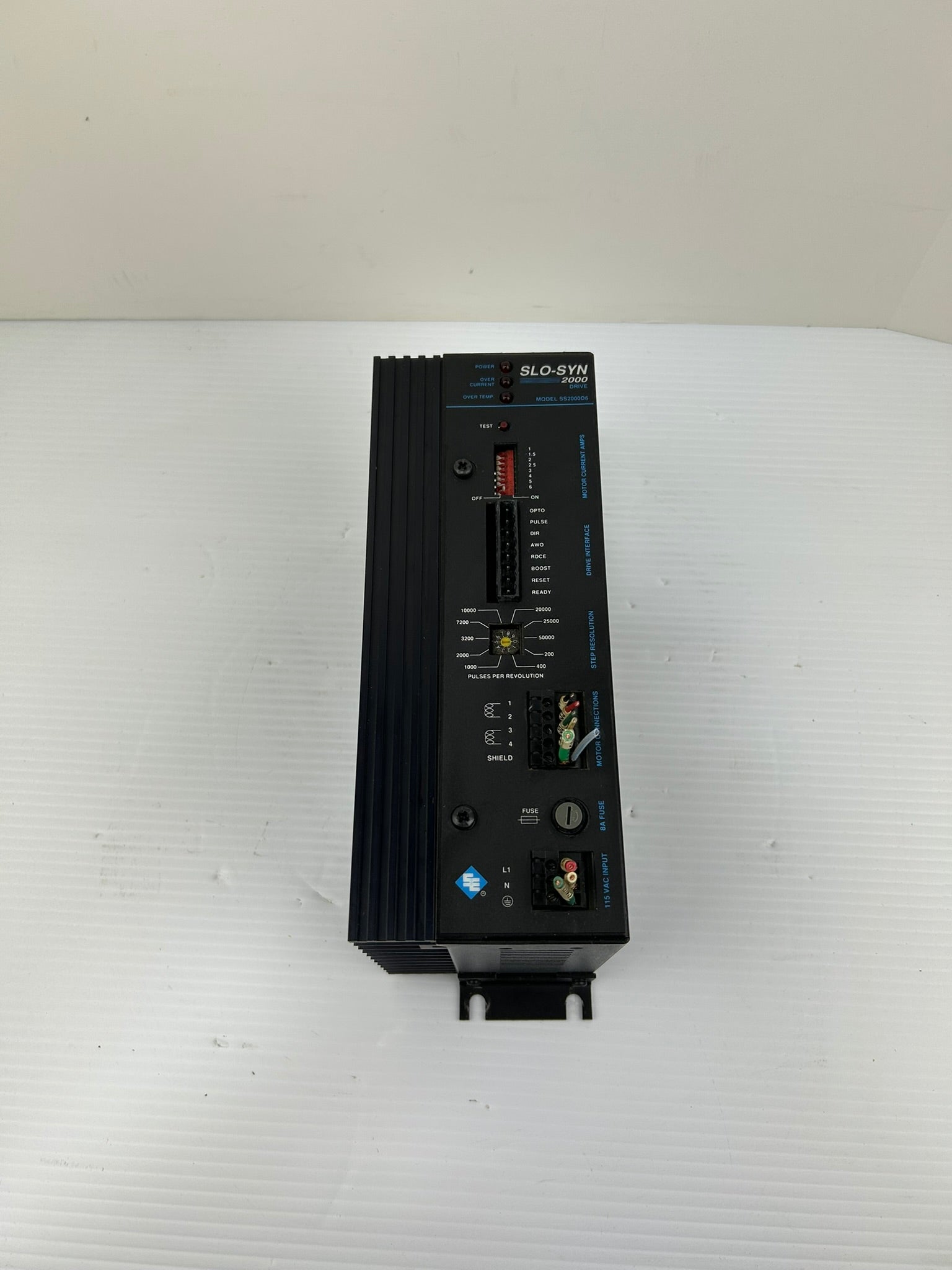 Superior Electric SS2000D6 SLO-SYN 2000 Drive Stepper Motor Driver 115VAC 7 Amp