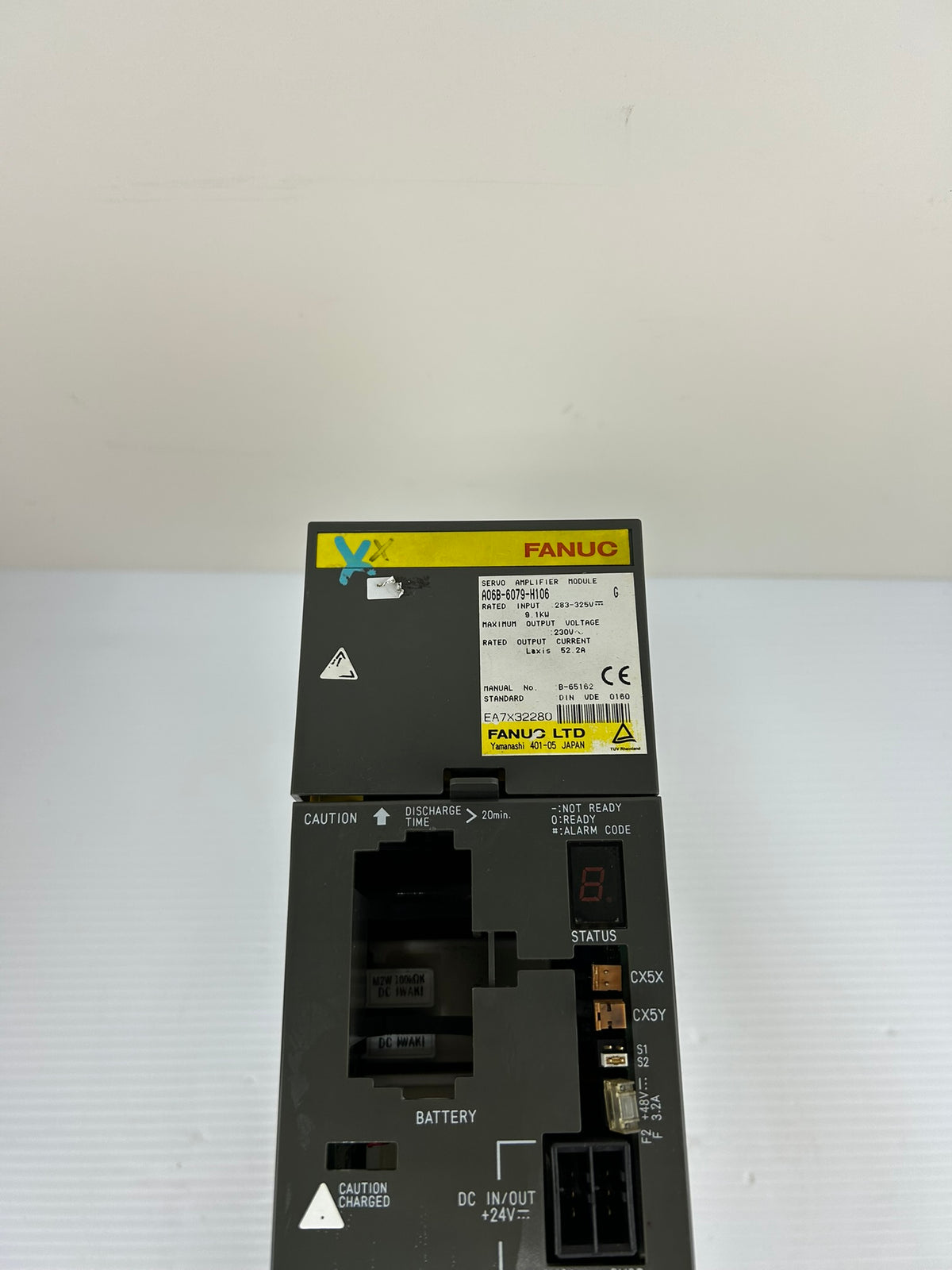Fanuc A06B-6079-H106 G Servo Amplifier Drive 9.1kW CNC