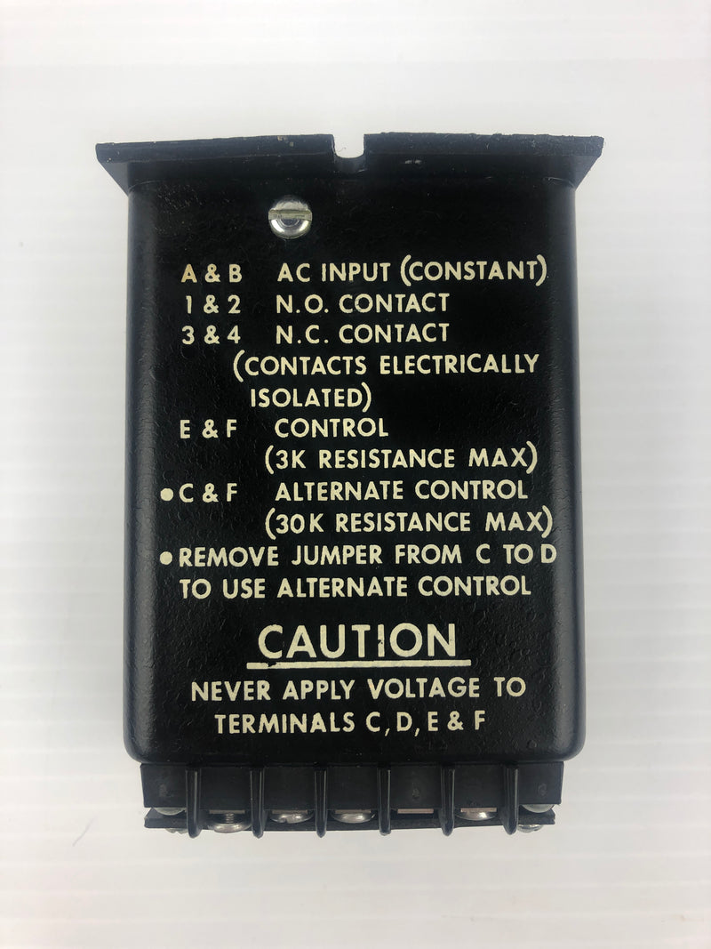 Industrial Solid State Controls 1213 Relay 115V 10A 50/60Hz