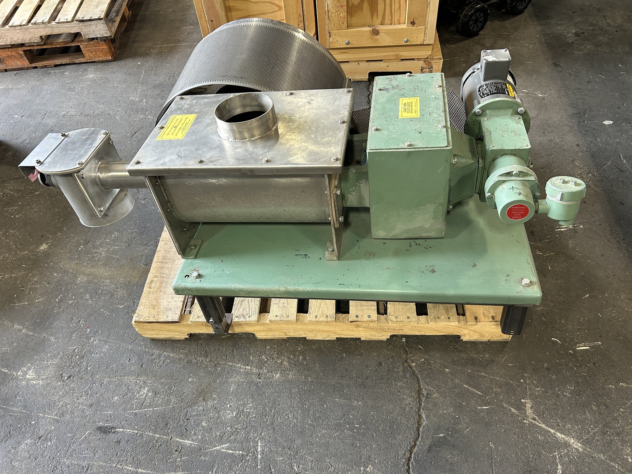 Acrison 105Z-G Metering Screw Feeder 1.58 - 0.75HP 15:1 Ratio FHM01206-311736