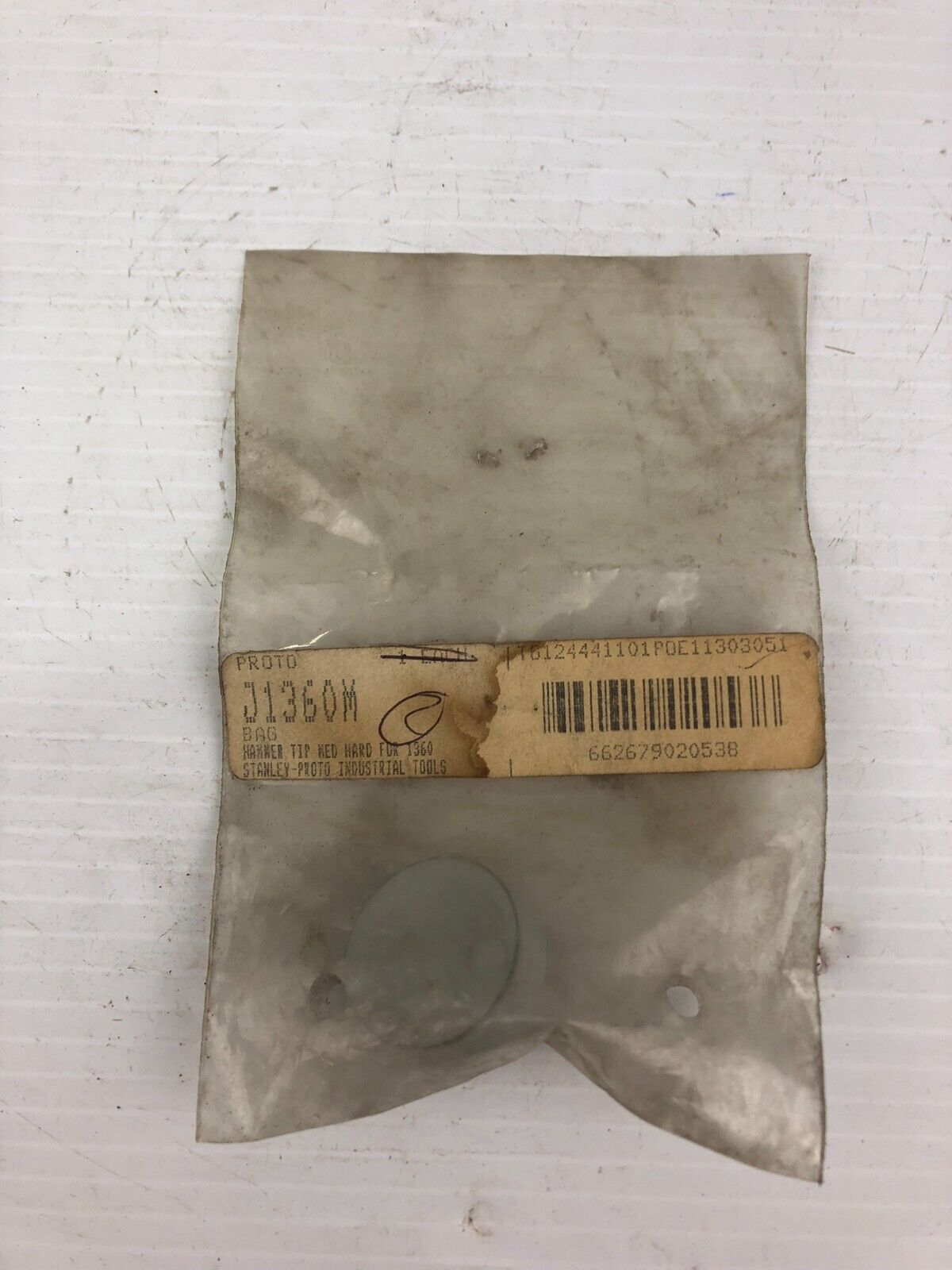 Stanley Industrial Tool J1360M Hammer Tip Med Hard