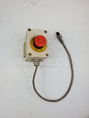 Emergency Stop Button Switch Left Mount with Cable KRL-45/CM