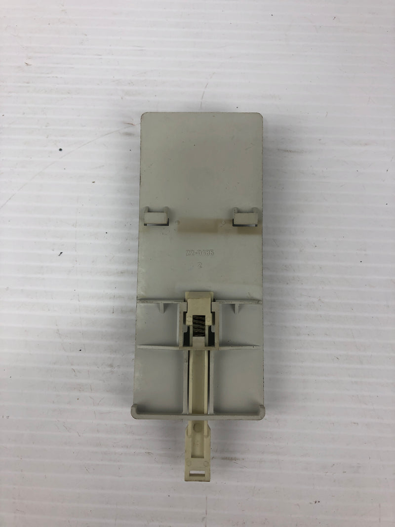 Allen-Bradley 140-DC1 Motor Starter Adapter Plate Ser C - Missing 1 Bracket