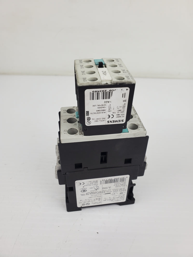 Siemens 3RT1026-1B Contactor with L0050923 Connector