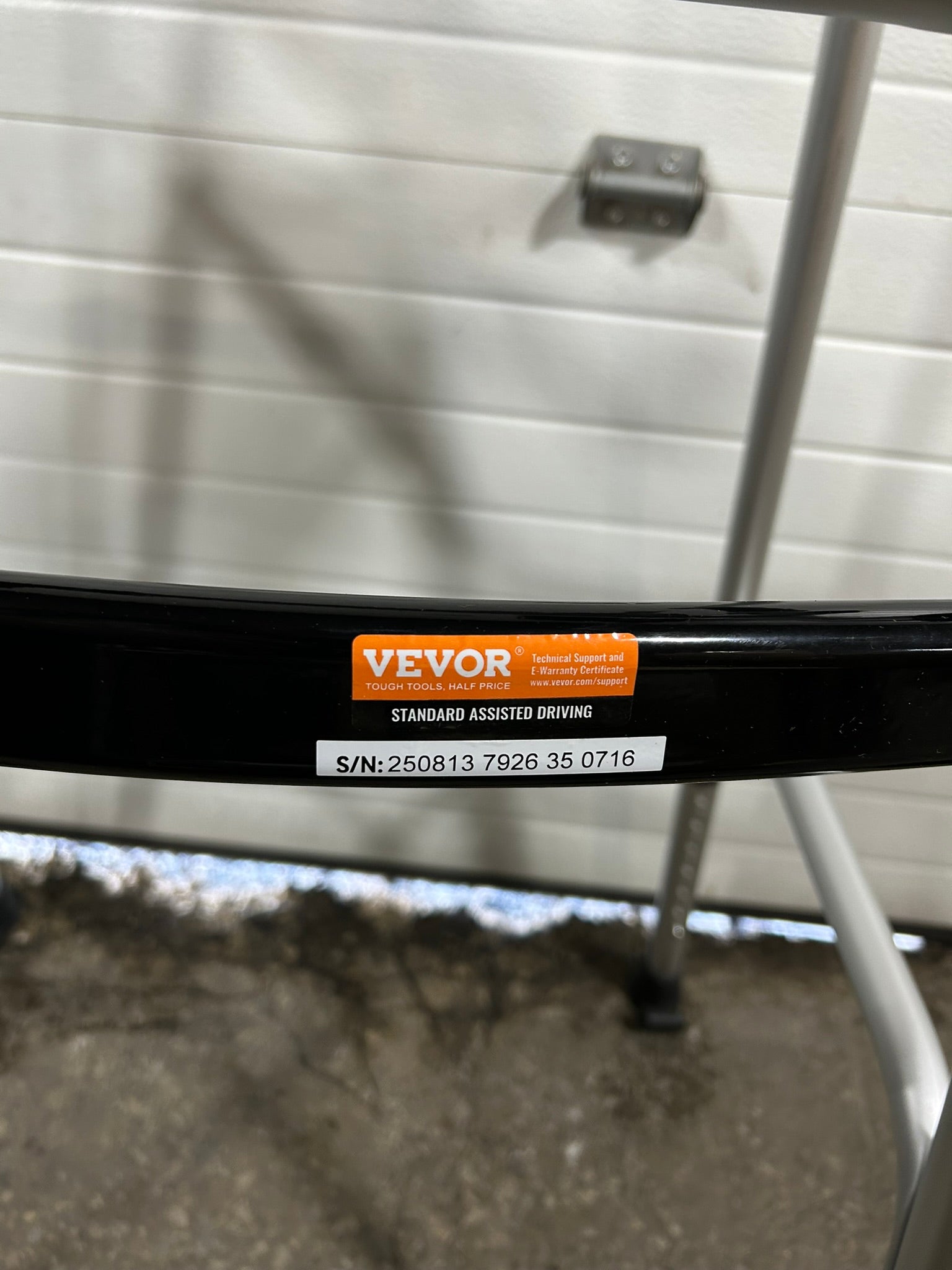 Vevor 2508137926350716 Folding Walker & removable Armrests, Hight Adjustable