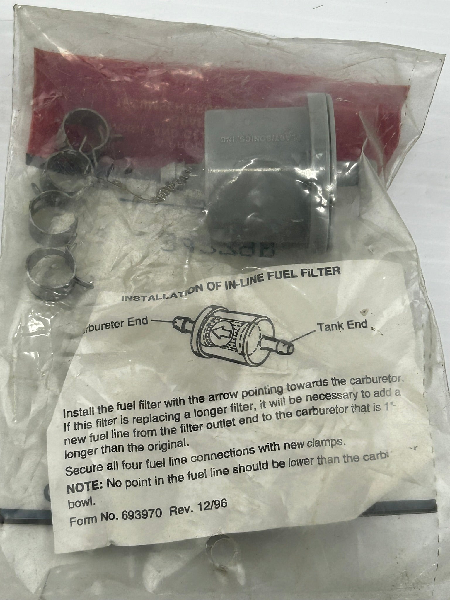 Tecumseh 34279B Fuel Filter