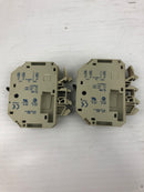 Telemecanique GB2-CB08 Circuit Breaker 3 Amp - Lot of 2