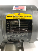 Baldor Reliance M3538 Industrial Motor .5HP 1725 RPM 3PH 56 Frame