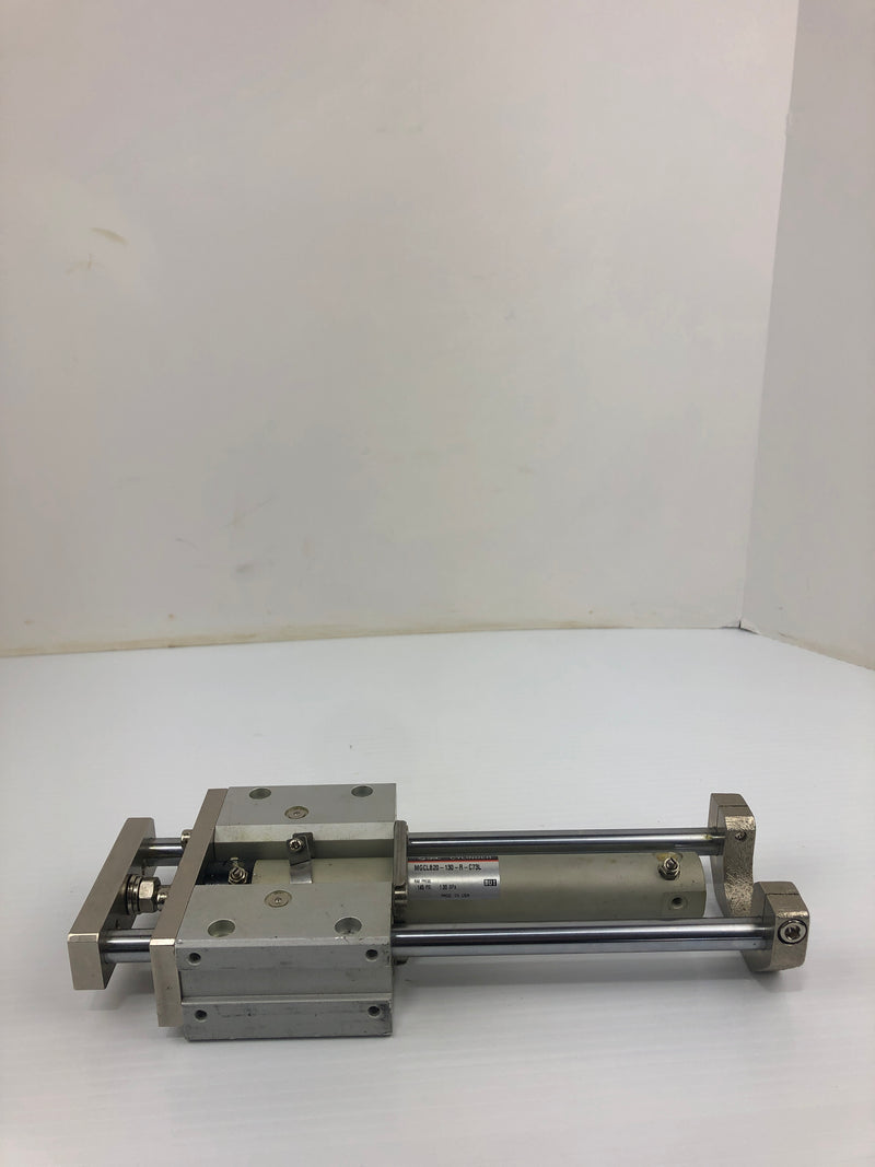 SMC MGCLB20-130-R-C73L Pneumatic Slide Cylinder 145PSI 1.00MPa