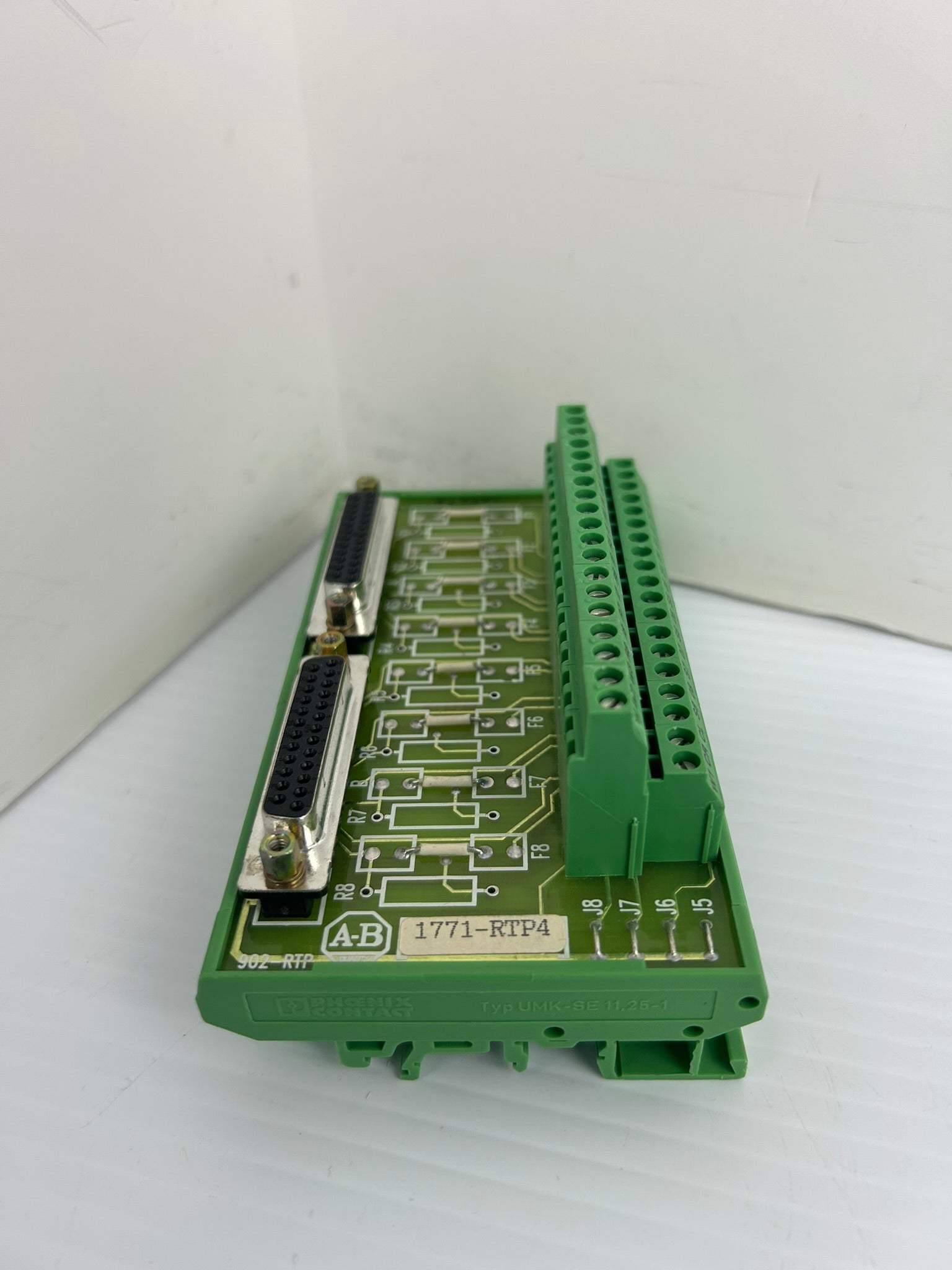 Phoenix Contact UMK-SE 11,25-1 Termination Panel & Allen-Bradley 1771-RTP4 Board