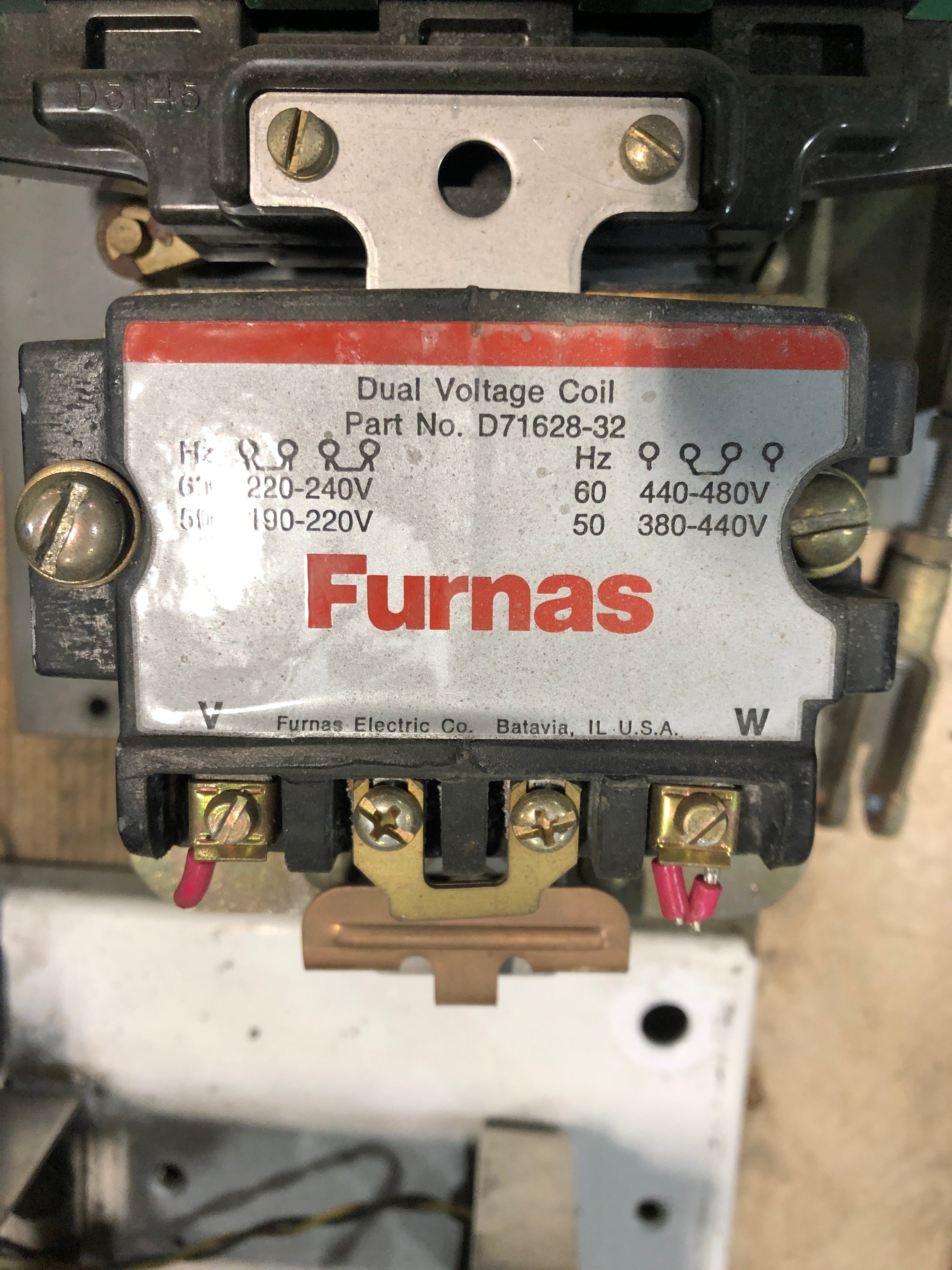 Furnas Electric 40JB32AC Contactor Size 4
