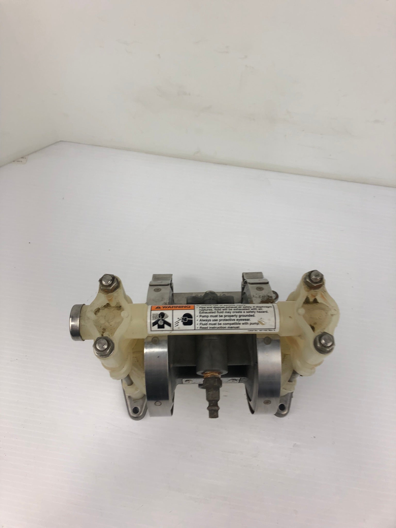 Polypropylene Air Diaphragm Pump D32955 Series B00E 100 PSI 7 bar