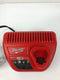 Milwaukee 2401-20 Screw Driver 12V With 48-59-2401 Battery Charger M12 12V 3.0A