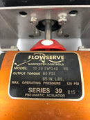 Flowserve Worcester Controls 10 39 SW 24D R6 Actuator Series 39 WNWS2AAU2PE28